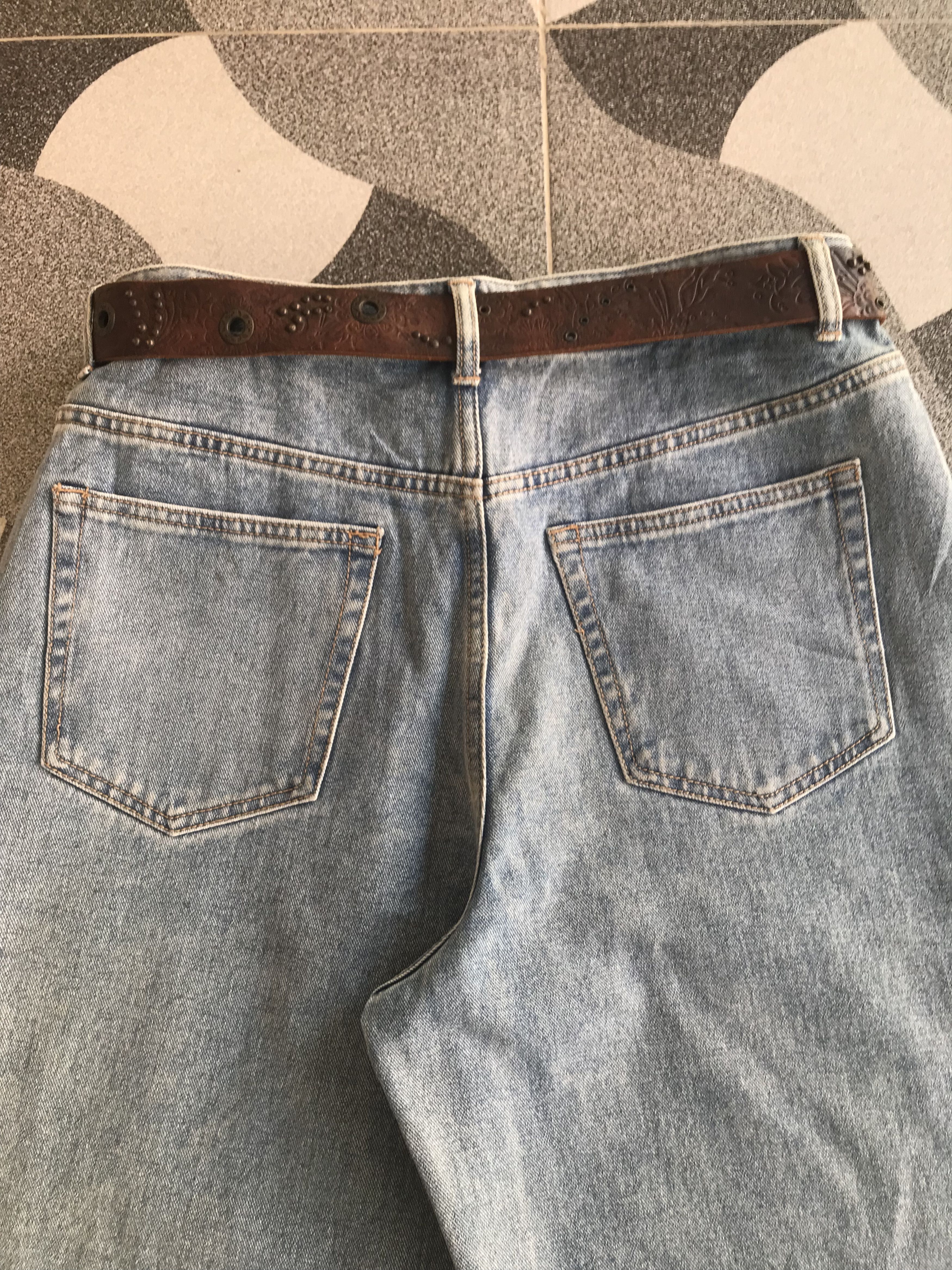 Japanese Brand × MUSINSA × Yohji Yamamoto Musinsa Standard Wide Washed Blue Jeans Size US 34 / EU 50 - 5 Thumbnail