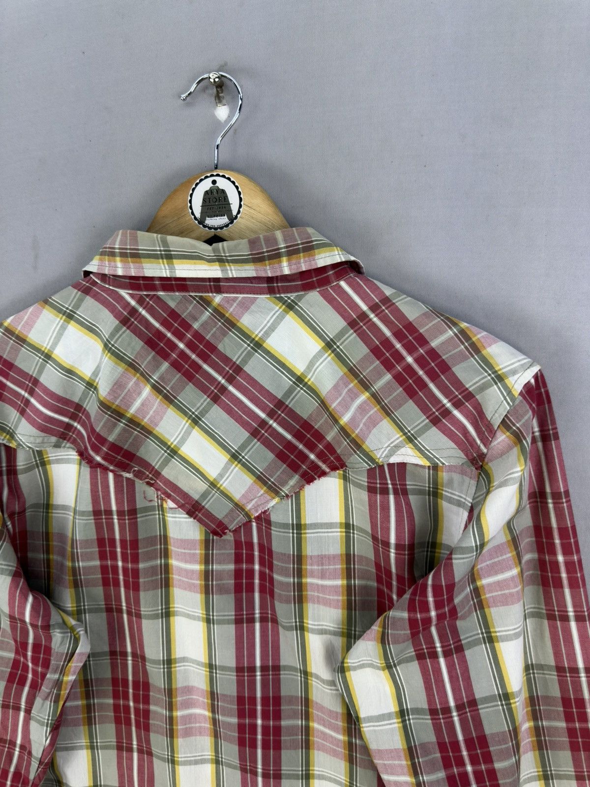 Japanese Brand Pin Ball Plaid Check Western Shirt Size US M / EU 48-50 / 2 - 5 Thumbnail