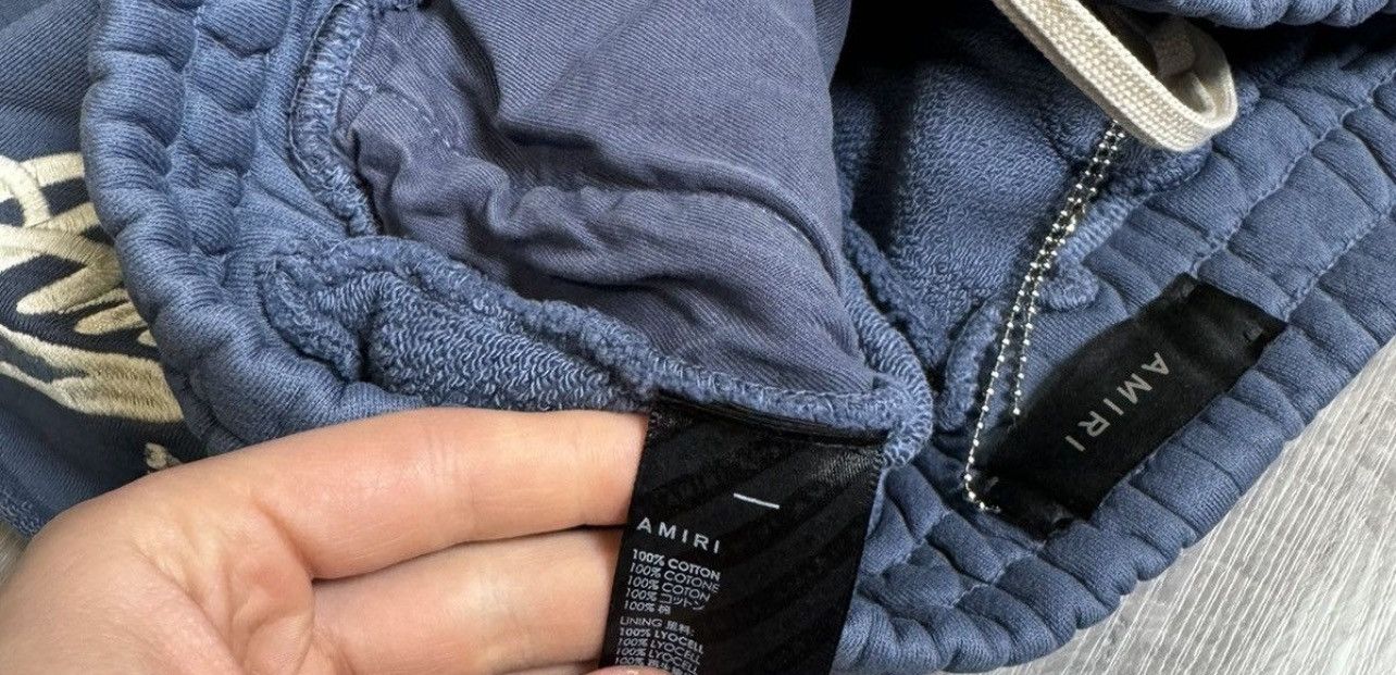 Amiri Amiri 22 blue shorts Size US 32 / EU 48 - 2 Thumbnail