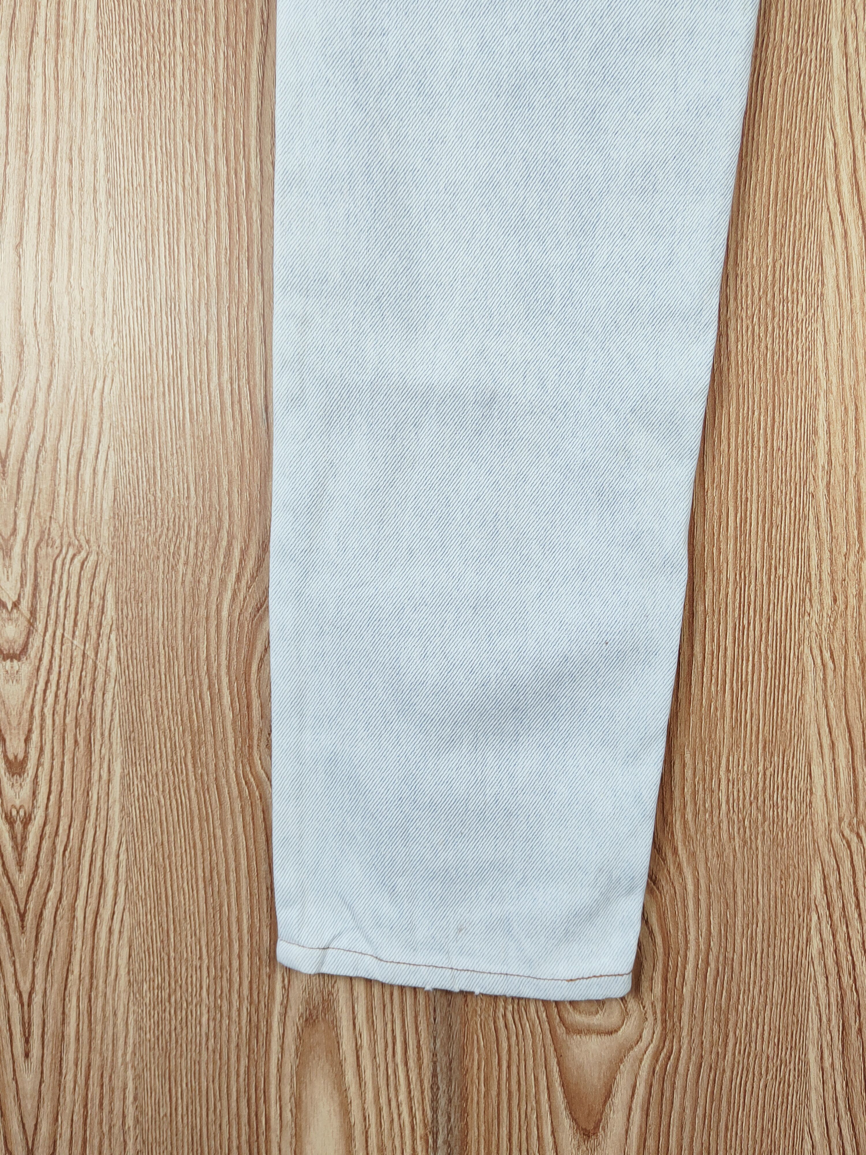 Edwin × Vintage Vintage 💥 Edwin Light Blue Distressed Ripped Jeans Size 28" / US 6 / IT 42 - 11 Thumbnail