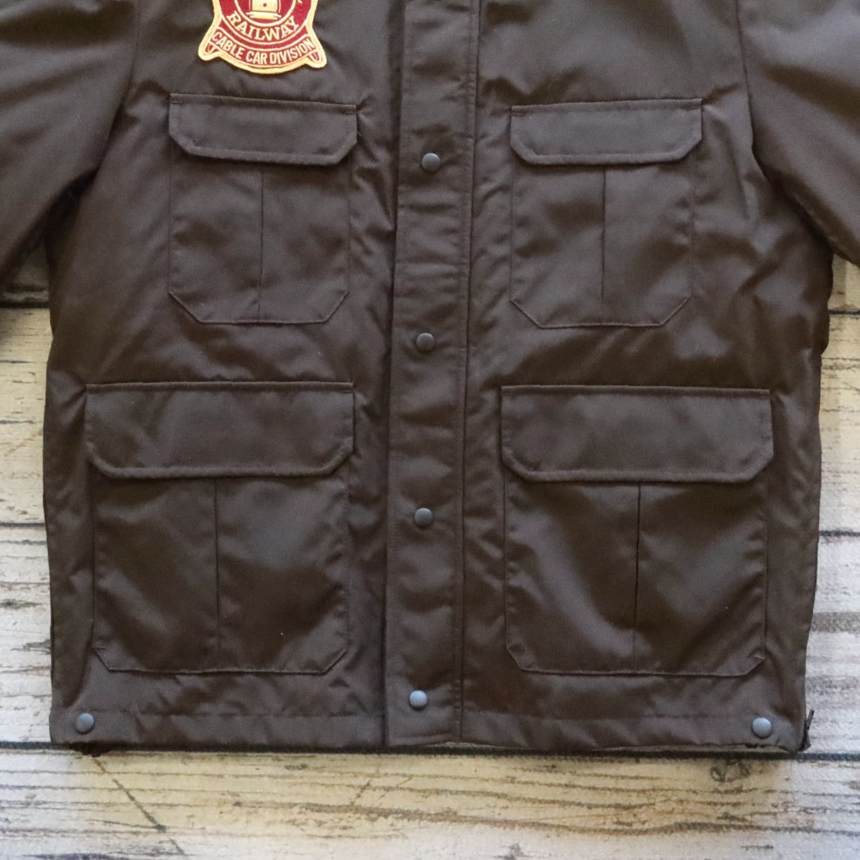 Vintage VINTAGE Blauer San Francisco Muni Gore Tex Work Jacket - Size M Brown Mens Jacket Size US M / EU 48-50 / 2 - 3 Thumbnail