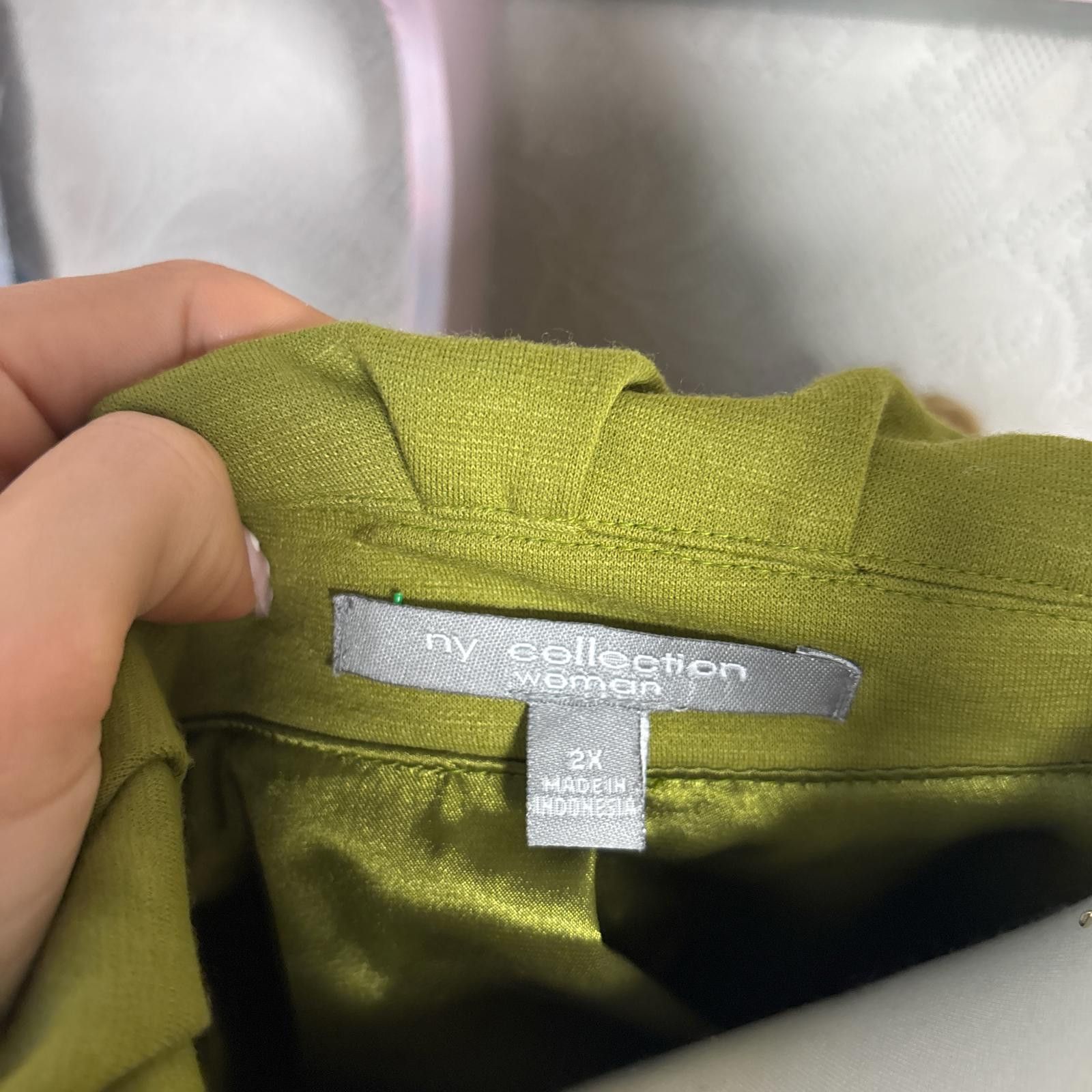 Other y2k green chartreuse pea coat jacket Size XXL / US 16-18 / IT 52-54 - 6 Thumbnail