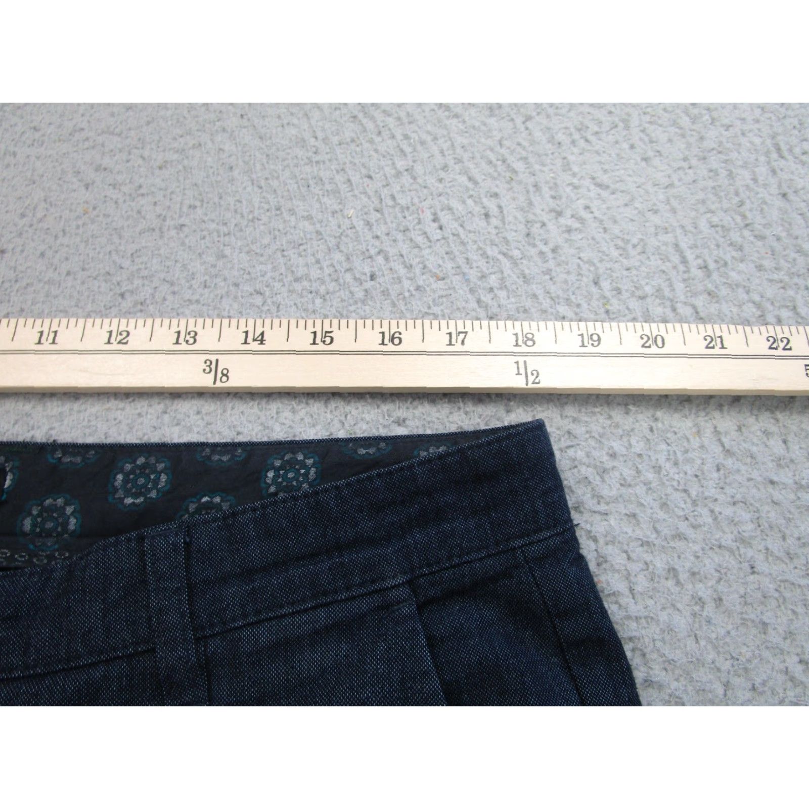 Ted Baker Ted Baker Mens Pants 36 Blue Lommy Dress Chino Slim Fit Cotton Blend Trousers Size US 36 / EU 52 - 6 Thumbnail