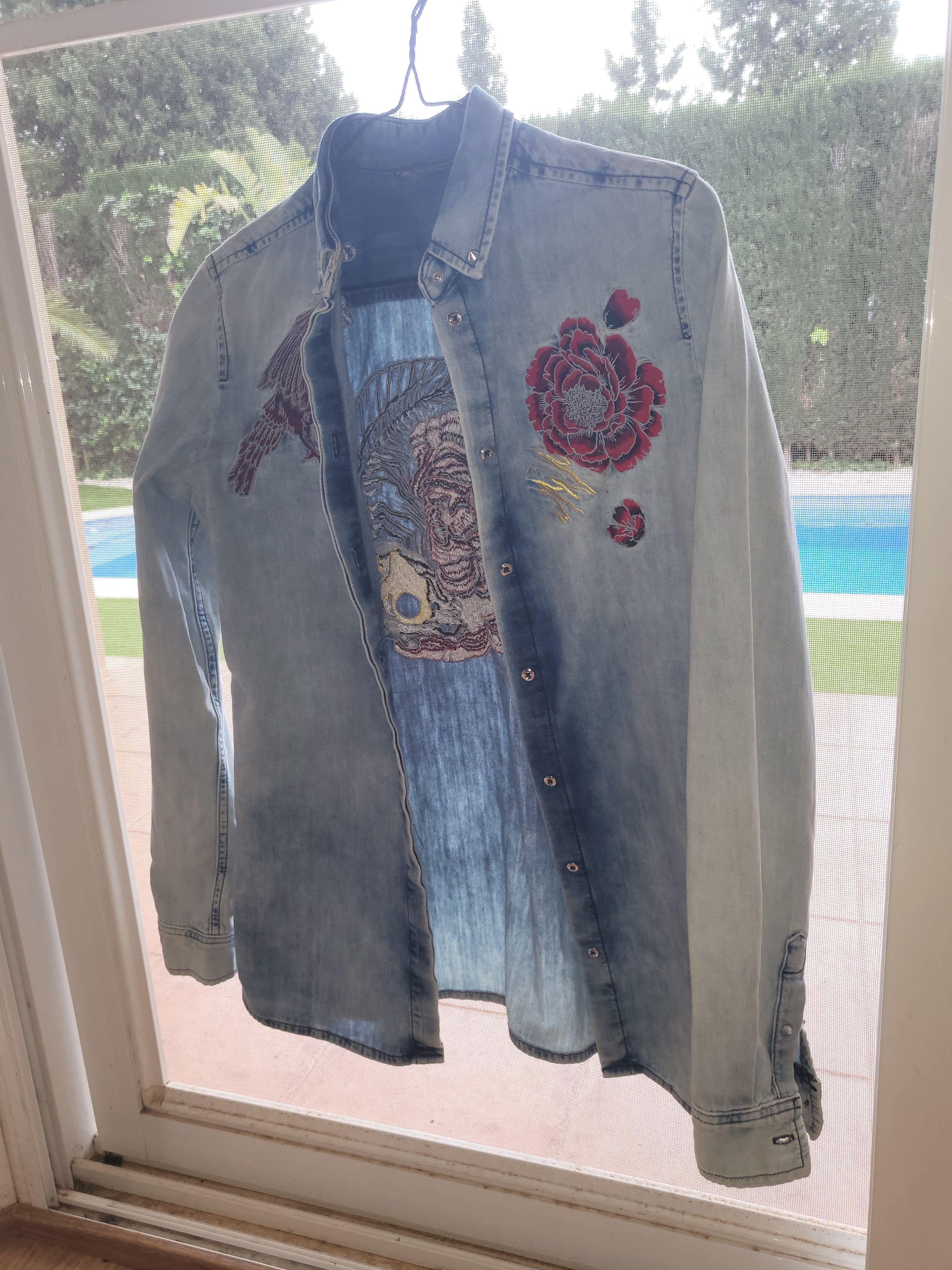 Diesel Vintage jeans blouse Size S / US 4 / IT 40 - 1 Thumbnail