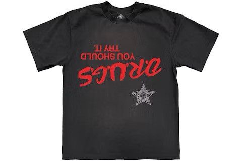 Travis Scott Travis Scott Drugs you should try it tee Size US M / EU 48-50 / 2 - 1 Thumbnail
