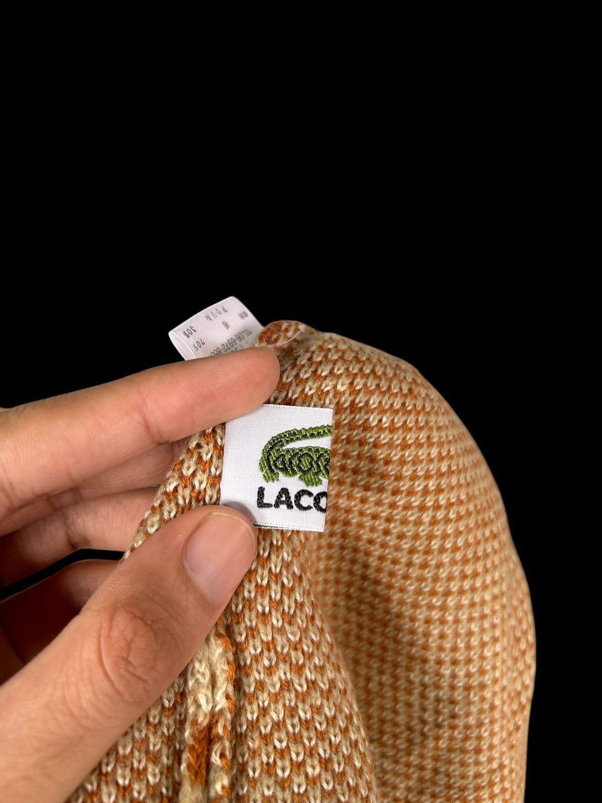 Japanese Brand × Kapital × Lacoste Vtg Lacoste Beanie Hats Size ONE SIZE - 4 Thumbnail