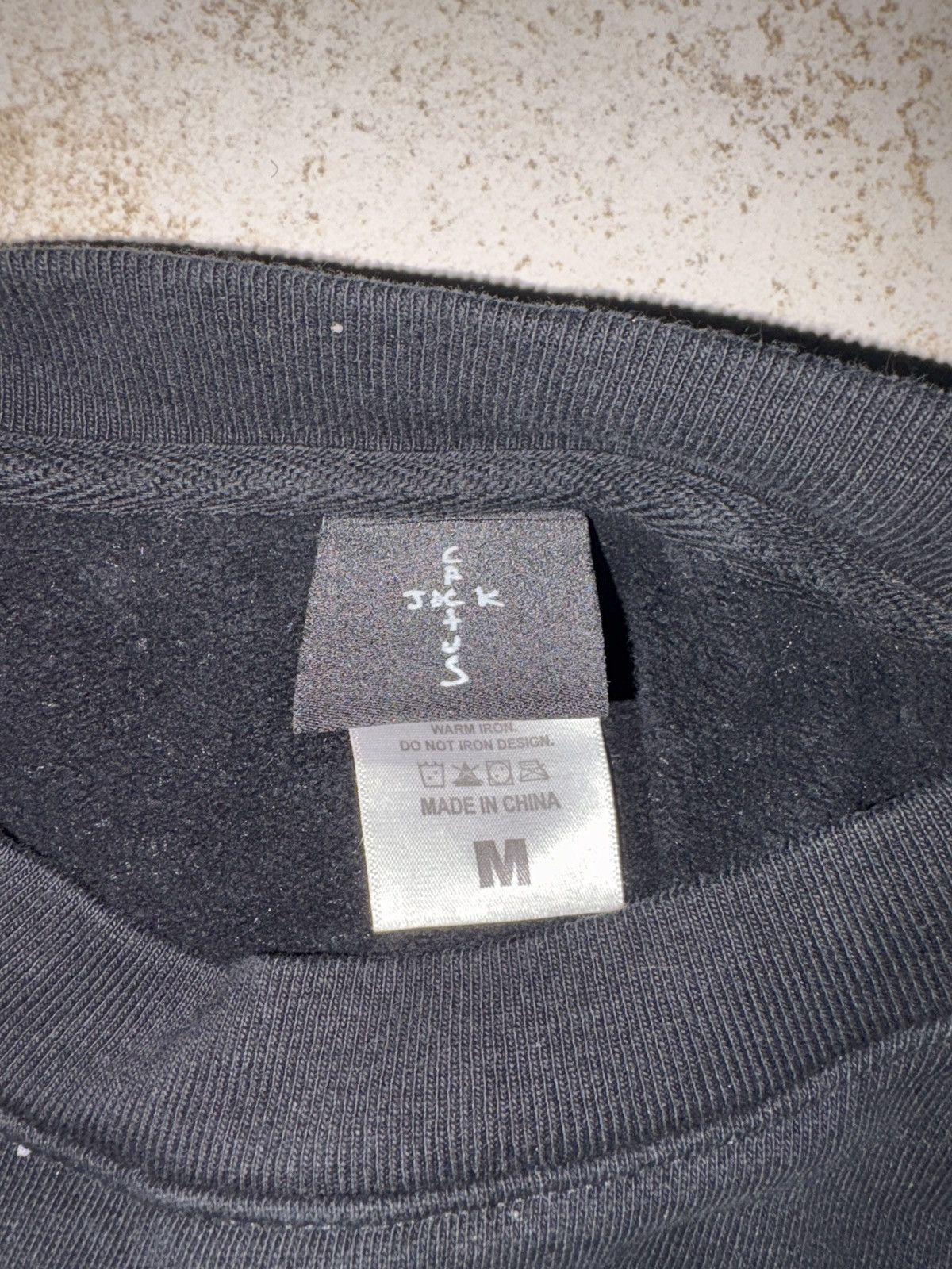 Travis Scott Cactus Jack Stitched Crewneck Sweater Size US M / EU 48-50 / 2 - 4 Thumbnail