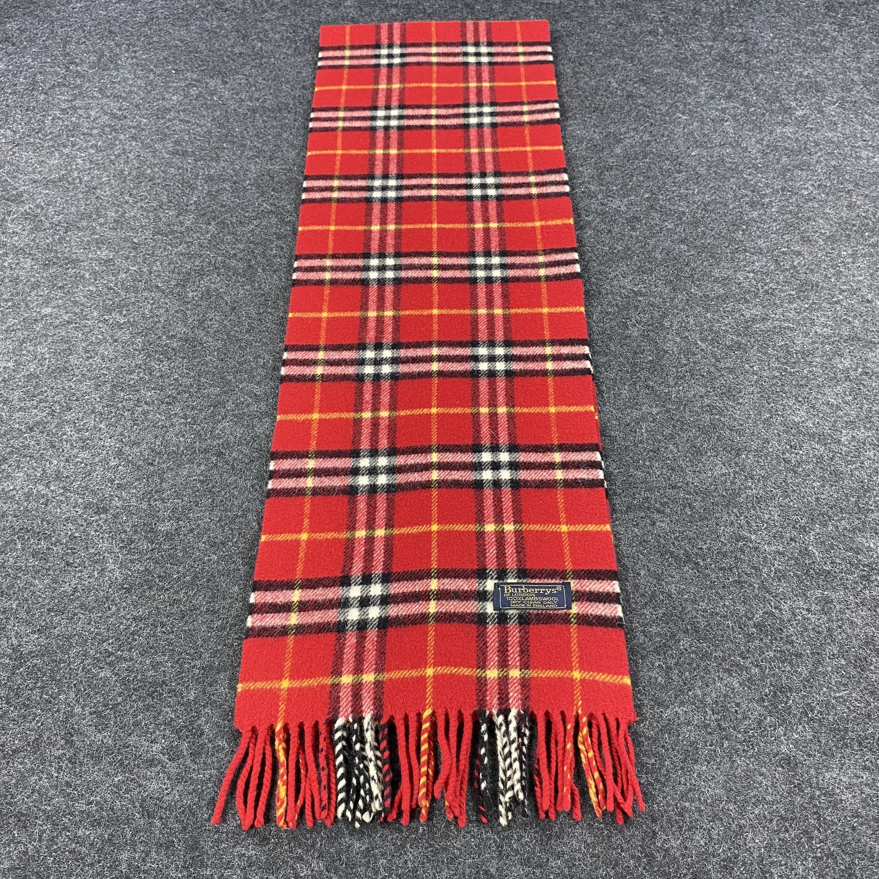 Burberry × Designer × Vintage GF10233 Burberry Scarf Neck Wear Muffler Nova Check Size ONE SIZE - 3 Thumbnail