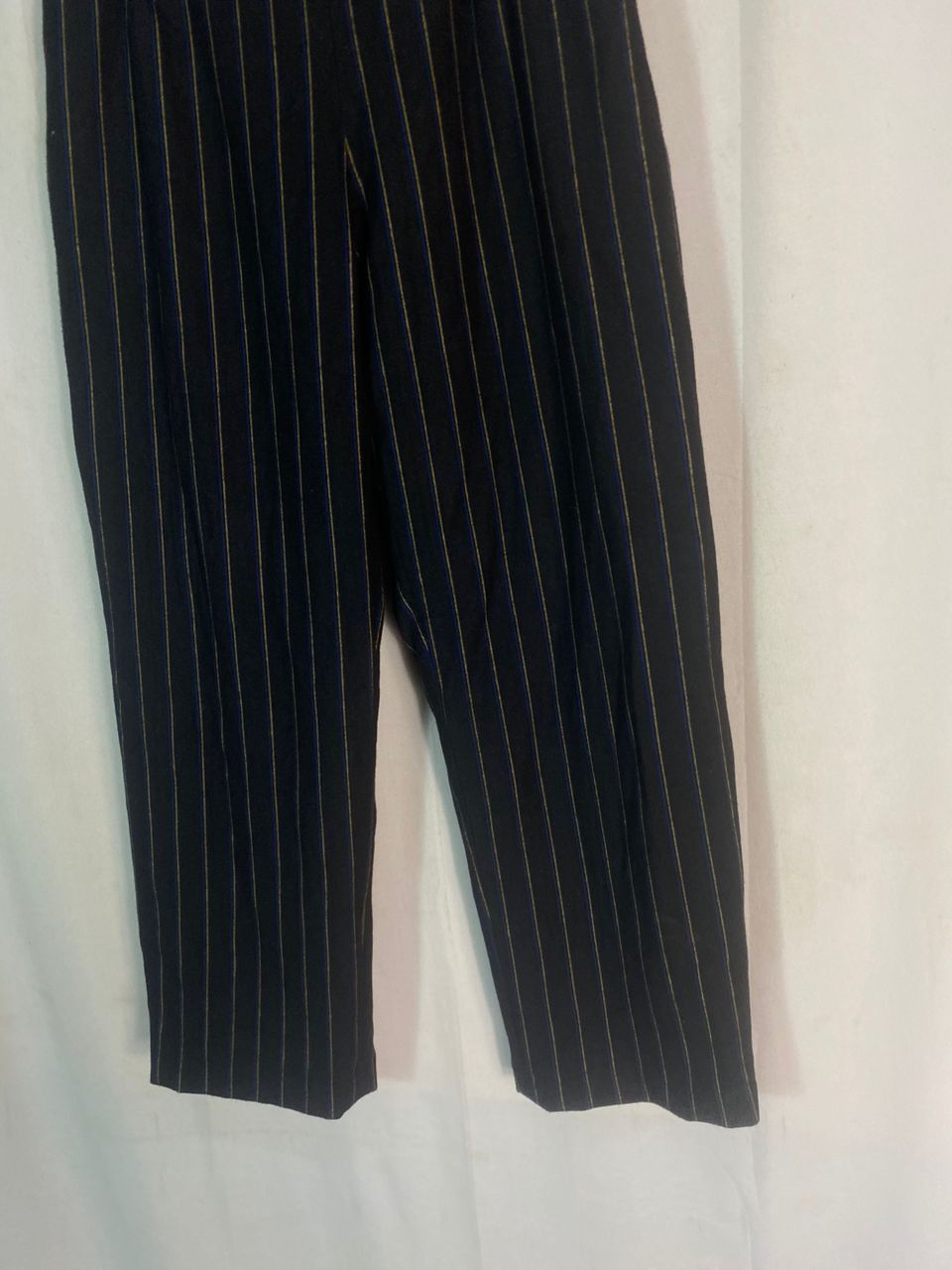 Japanese Brand INTERLINEAIRE BY MASATSUGU MIYAMOTO stripe pants Size 28" / US 6 / IT 42 - 4 Thumbnail