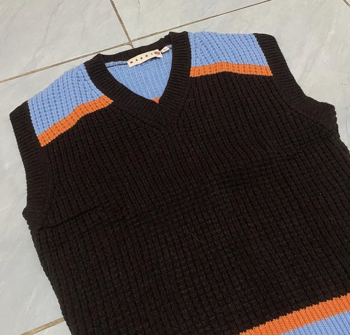 Marni 2000s Marni Knit Vest Size US M / EU 48-50 / 2 - 2 Thumbnail