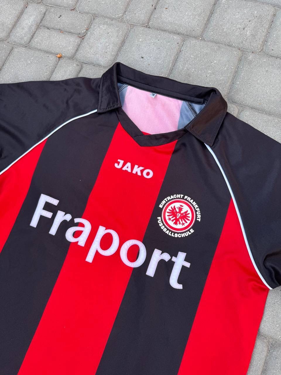 Other Fraport Jako Vintage Rare Soccer Jersey Football Size US L / EU 52-54 / 3 - 4 Thumbnail