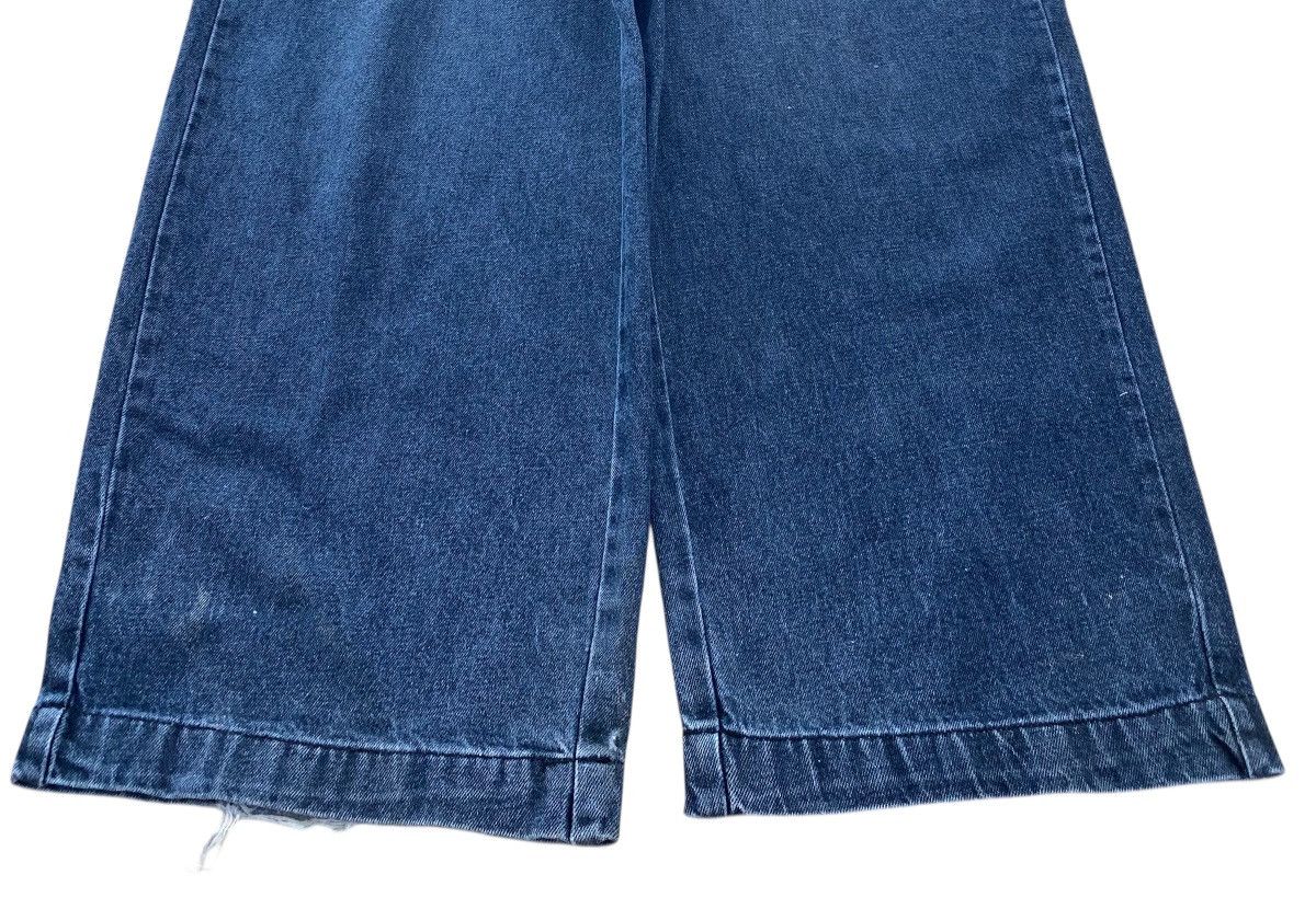 Japanese Brand Japanese Brand Blue Wash Baggy Jeans Style Size US 31 - 5 Thumbnail