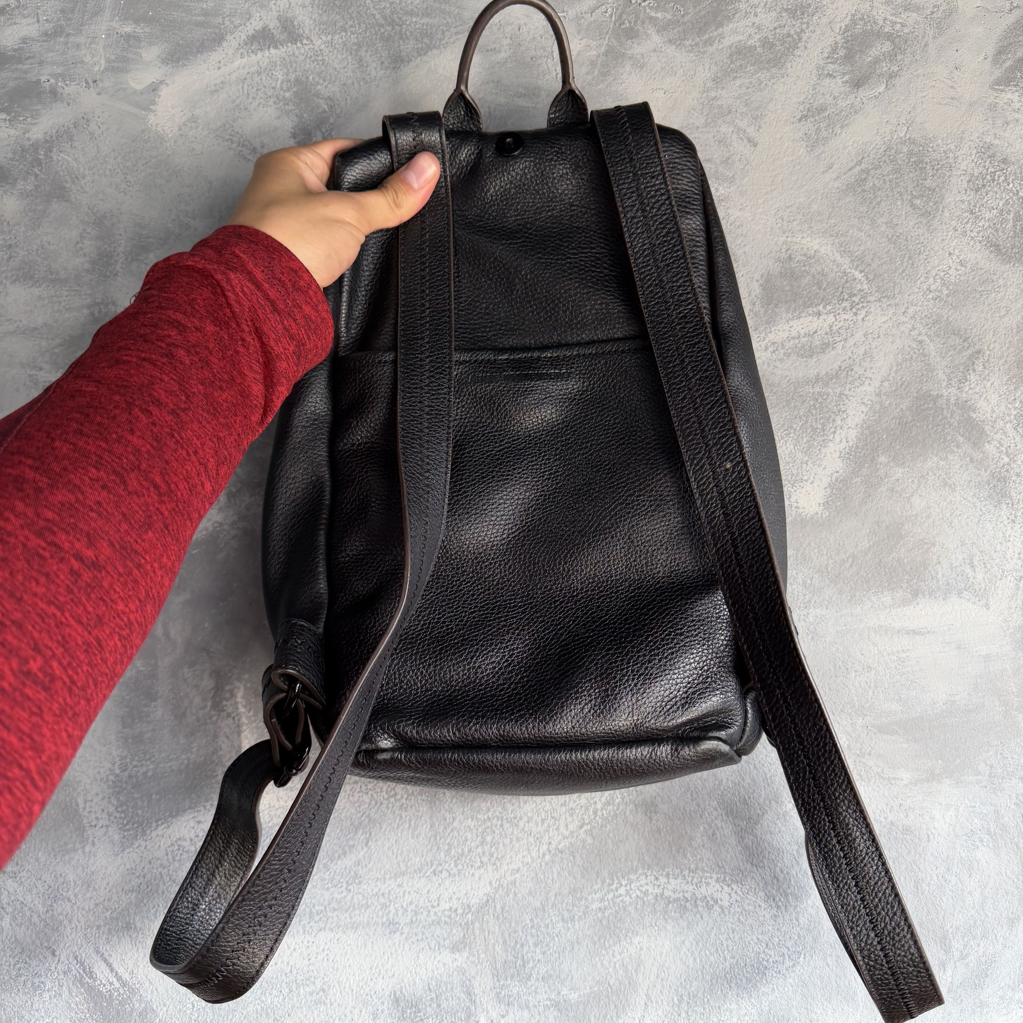 Other Aimee Kestenberg Backpack Tamitha Leather Peblled Full Zip Size ONE SIZE - 2 Thumbnail