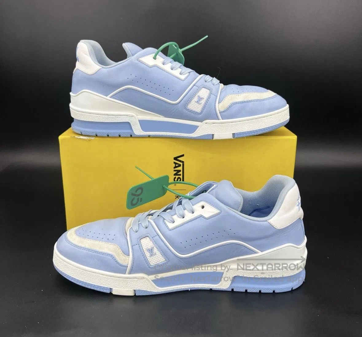 Louis Vuitton Louis Vuitton Trainer Leather Low. Size US 8 / EU 41 - 8 Thumbnail