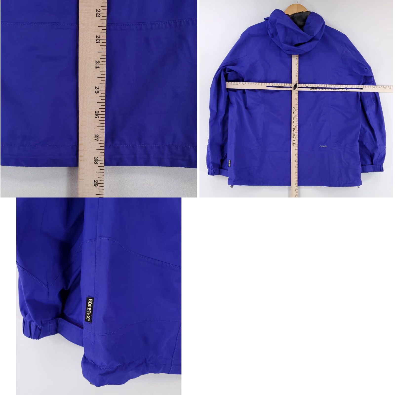 Vintage Cabela's Hooded Windbreaker Jacket GTX Purple Mens XL Size US XL / EU 56 / 4 - 8 Thumbnail