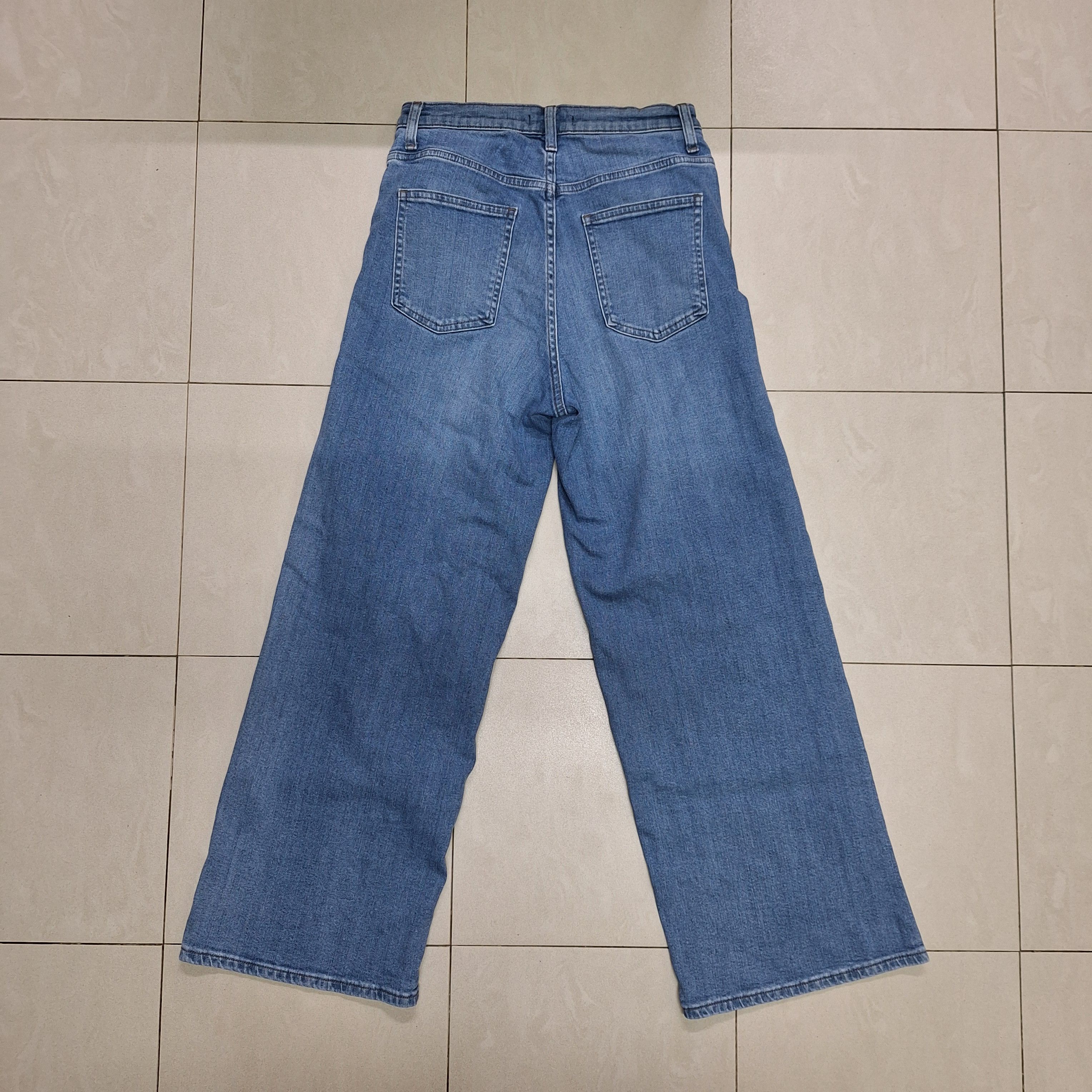 Uniqlo Uniqlo Wide/Baggy Jeans Size 28" / US 6 / IT 42 - 10 Thumbnail