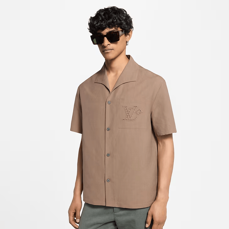 Louis Vuitton Embroidered Summer Shirt Size US L / EU 52-54 / 3 - 4 Thumbnail