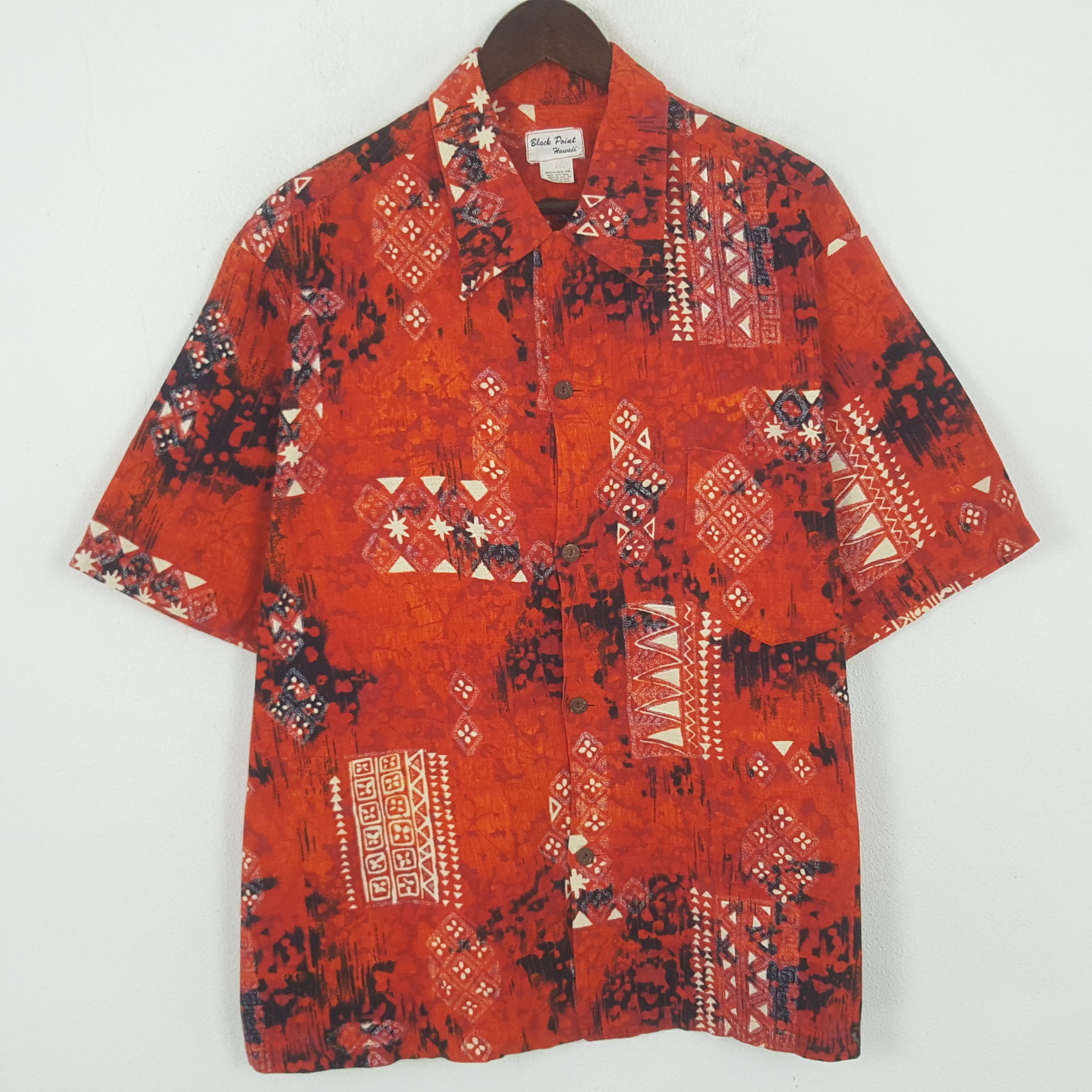 Other Vintage Black Point Hawaiian Button Up Shirt Size US XL / EU 56 / 4 - 1 Thumbnail