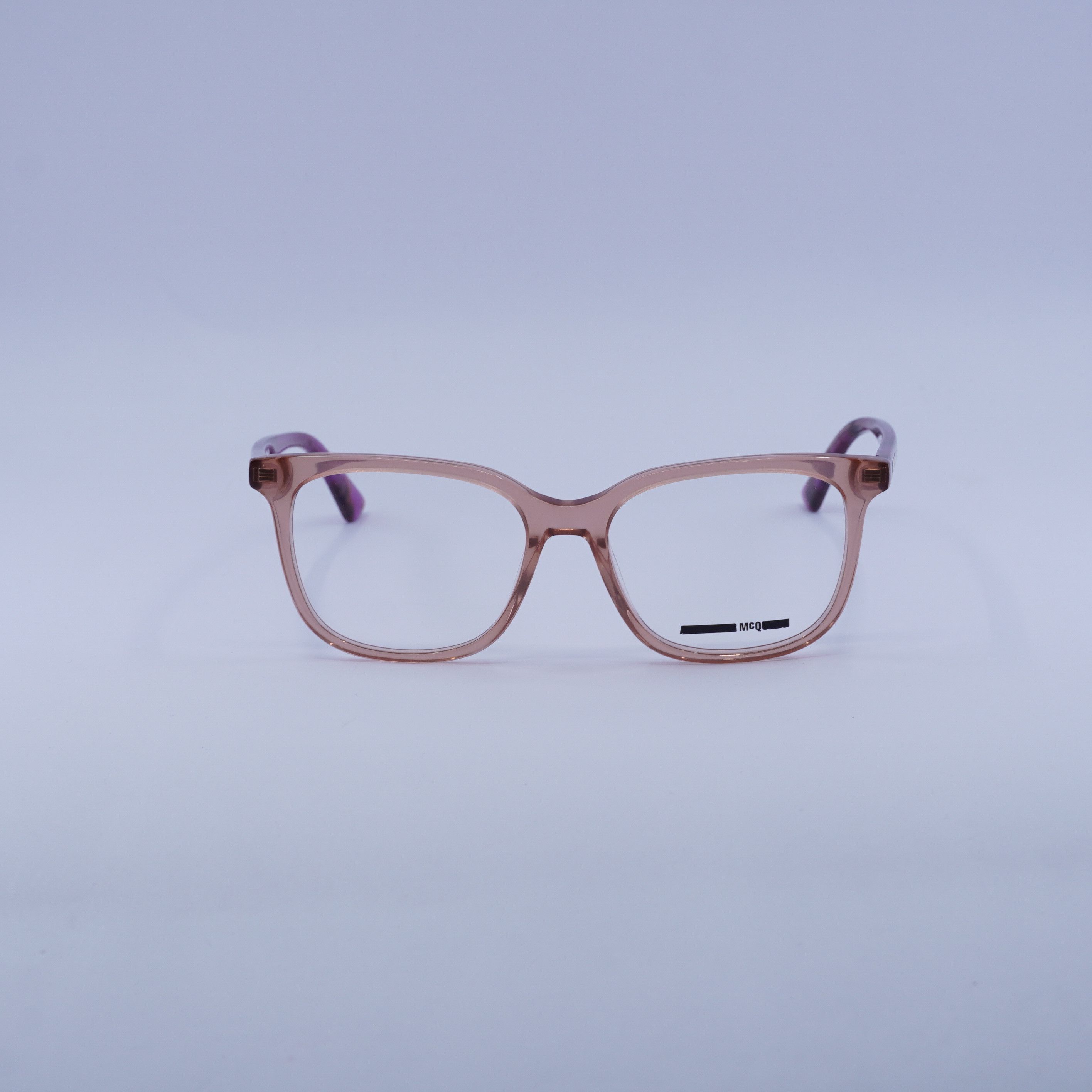McQ Alexander McQueen McQ by Alexander McQueen MQ0276O 003 Eyeglasses Pink 52 Size ONE SIZE - 4 Thumbnail