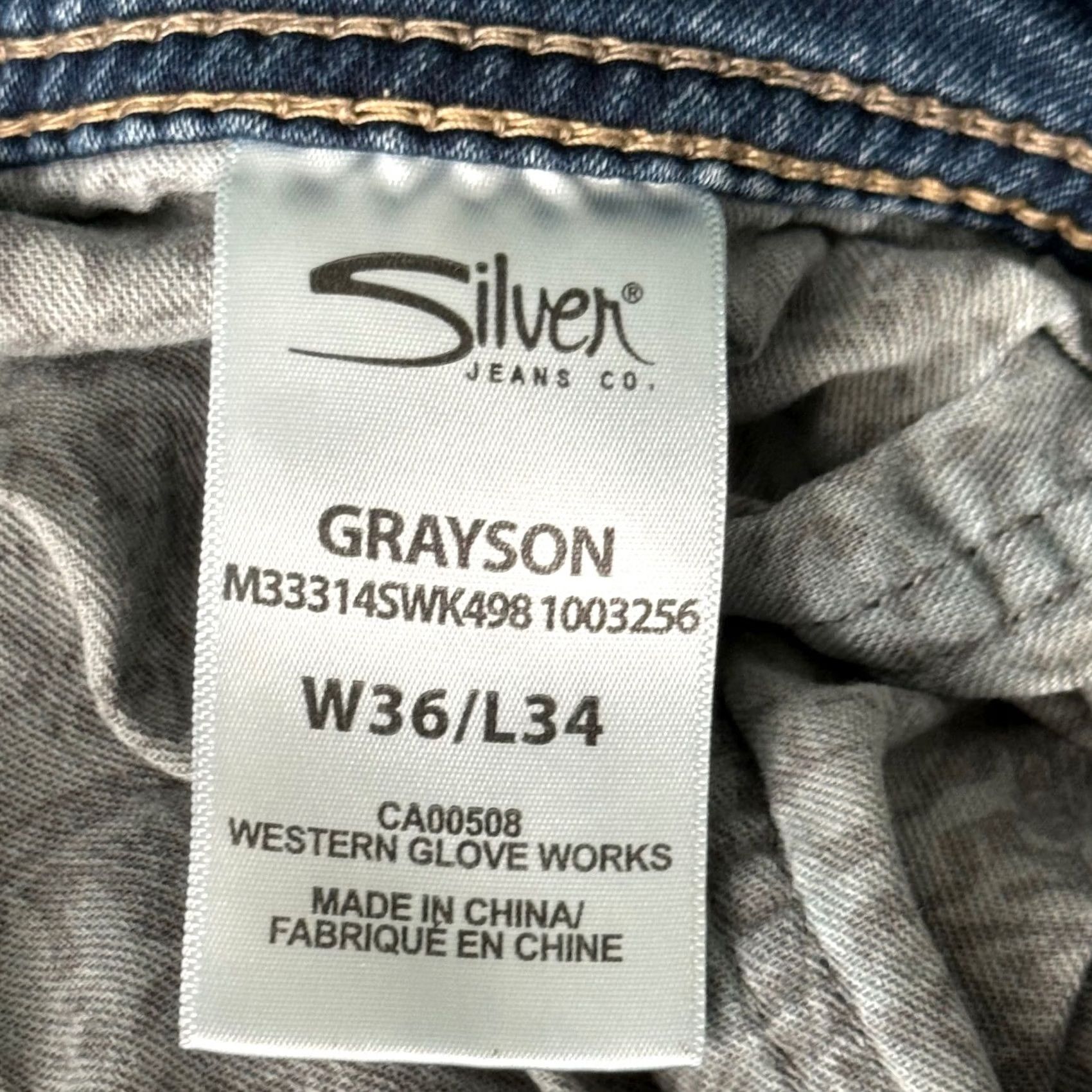 Silver Jeans Co. VINTAGE? No. Size US 36 / EU 52 - 4 Thumbnail