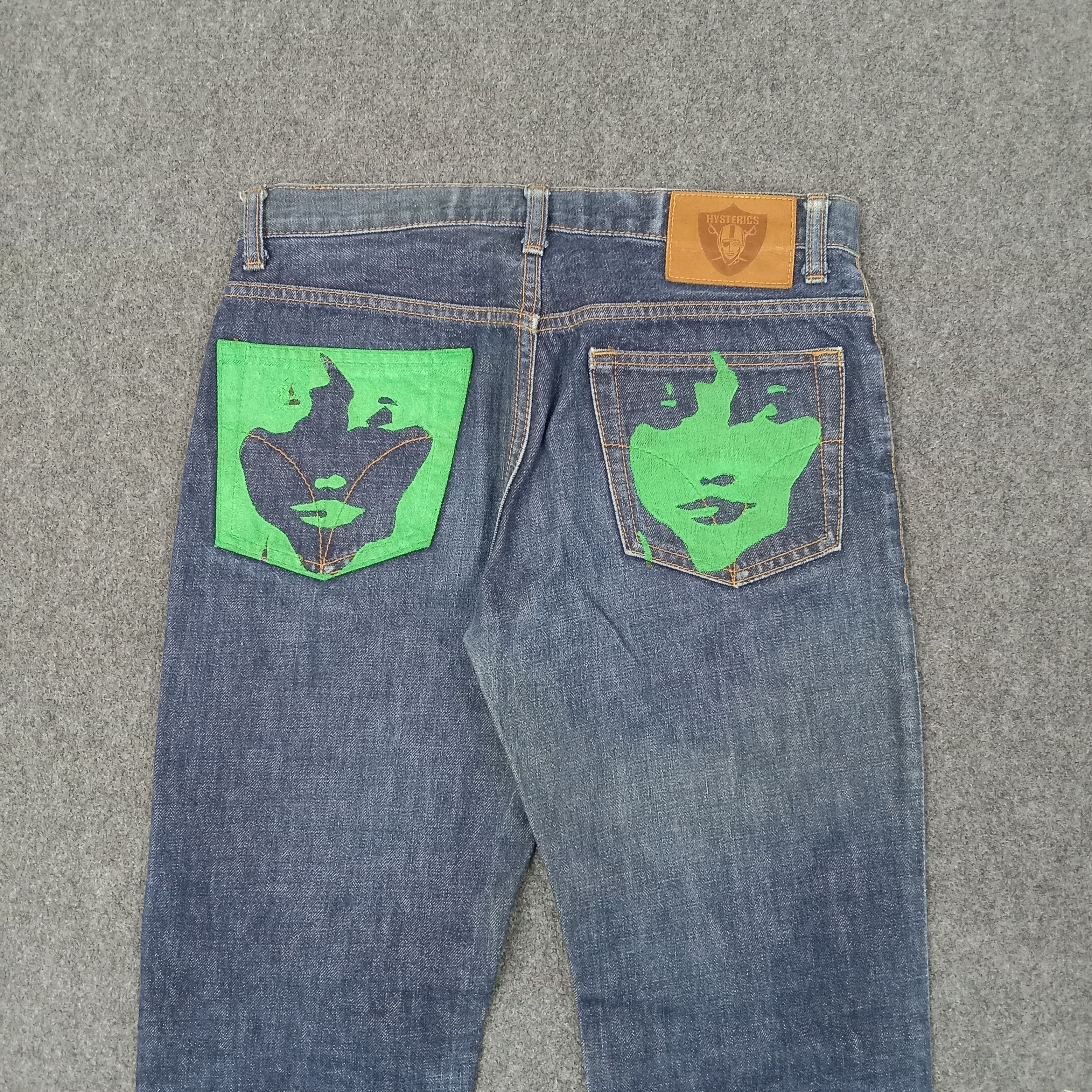 Hysteric Glamour Hysteric Glamour Japanese Brand Denim Jeans C244N5 Size US 28 / EU 44 - 2 Thumbnail
