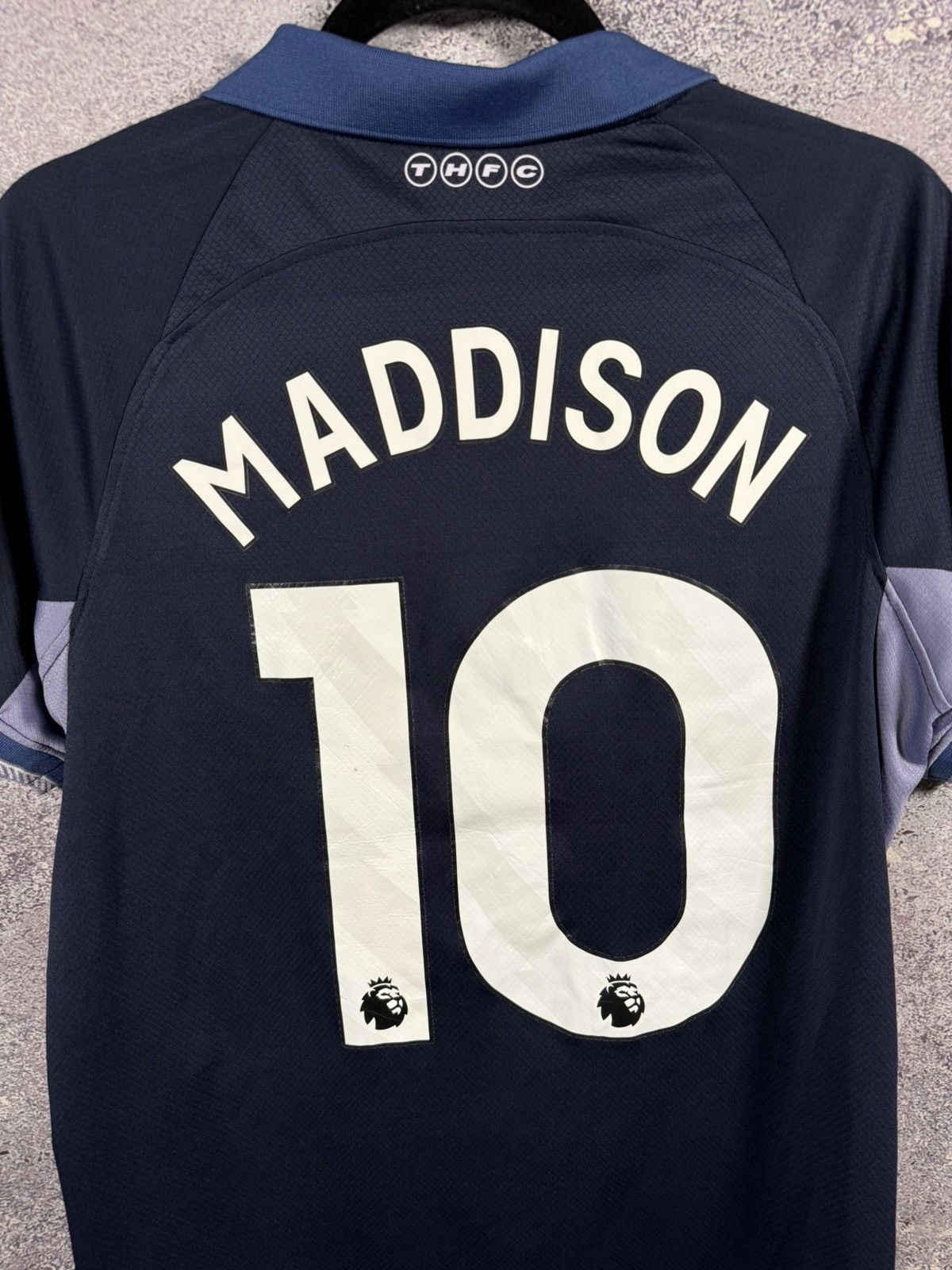 Nike × Vintage MADDISON Tottenham 2023/24 Away Nike Jersey Blokcore Small Size US S / EU 44-46 / 1 - 12 Thumbnail