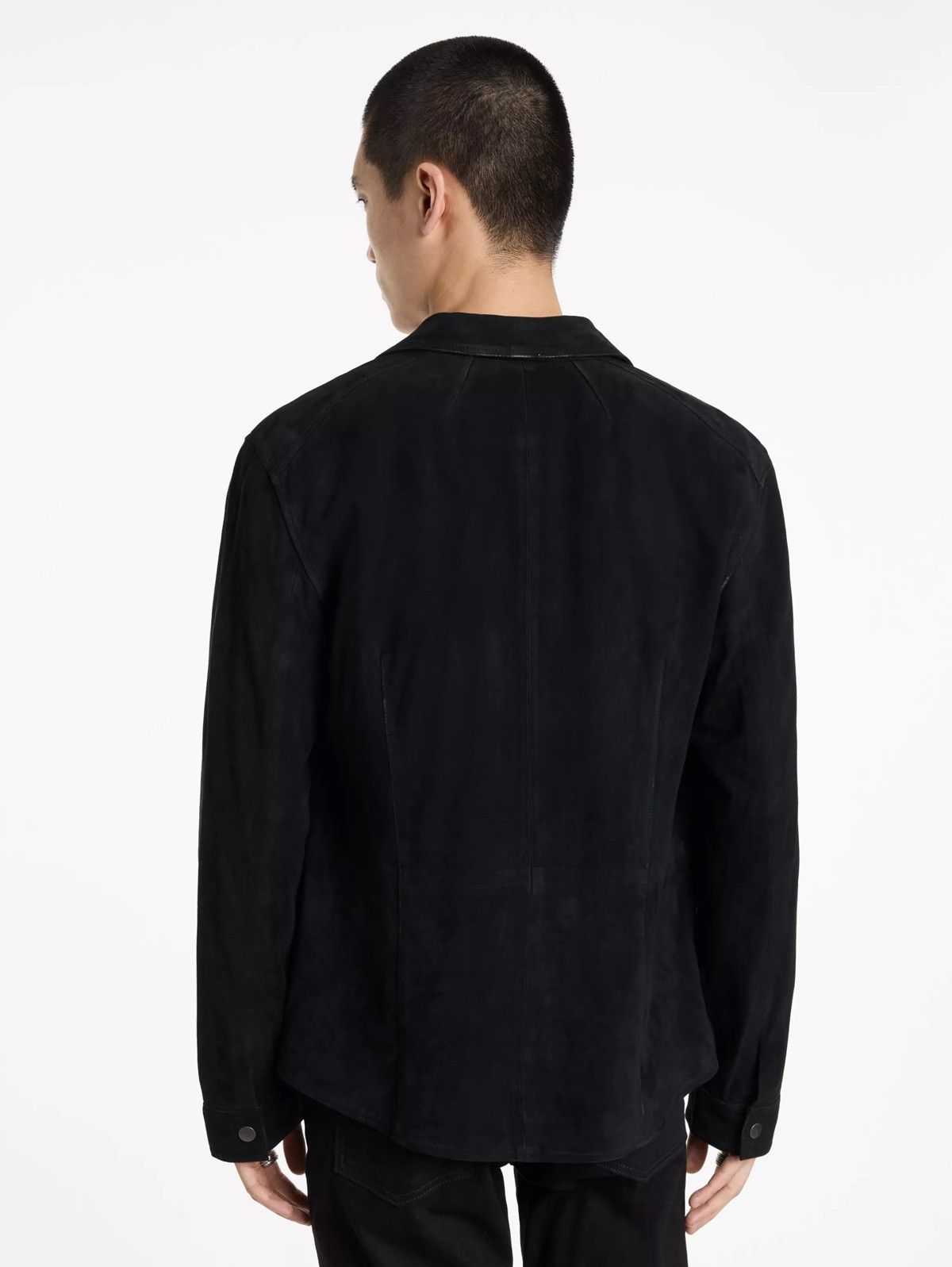John Varvatos Kadd goat suede shirt jacket. 58 Size US XXL / EU 58 / 5 - 6 Thumbnail