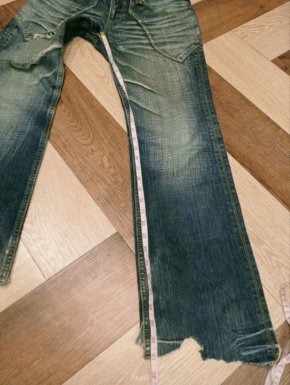 Nicole Club VINTAGE NICOLE CLUB JAPAN DISTRESSED JEANS Size US 33 - 17 Thumbnail