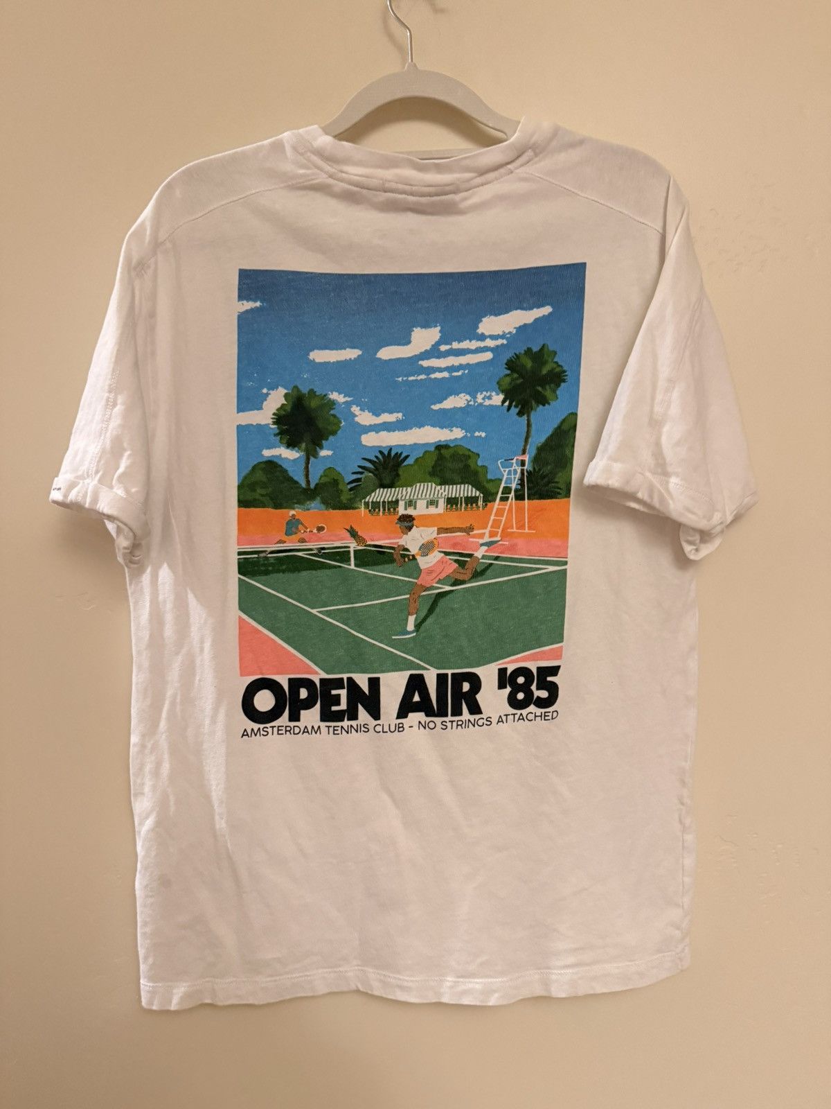 Vintage Vintage Scotch & Soda Embroidered Tennis Tee Size US S / EU 44-46 / 1 - 1 Thumbnail