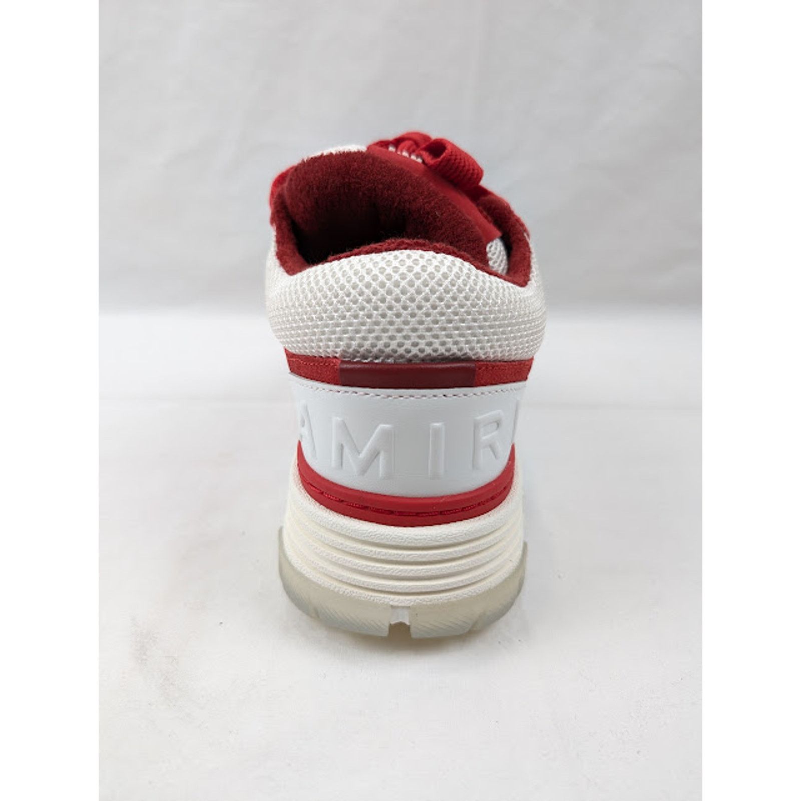 Amiri o1rshd1 Q:4 / MA-1 Low-Top Sneakers in White/ Red Size US 10 / EU 43 - 10 Thumbnail