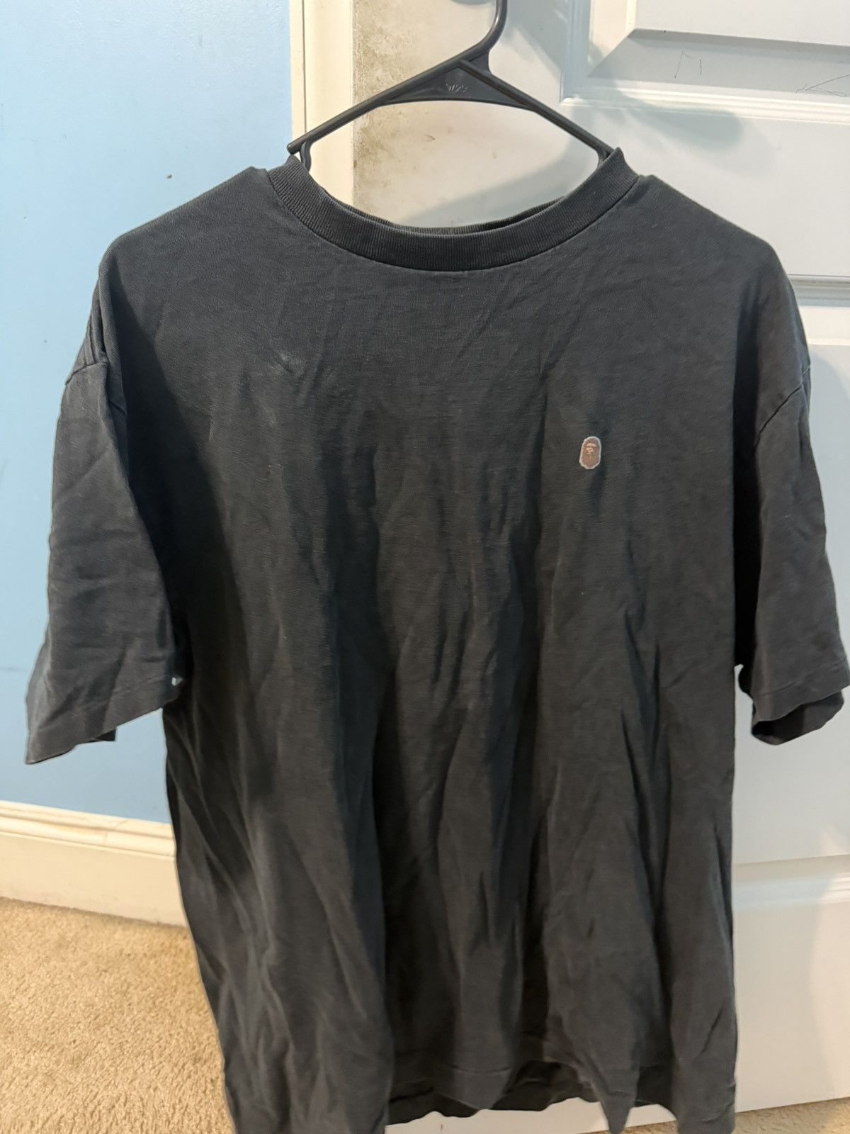 Bape Vintage BAPE Nigo Era Made in Japan Outline Logo Tee Size US L / EU 52-54 / 3 - 1 Thumbnail