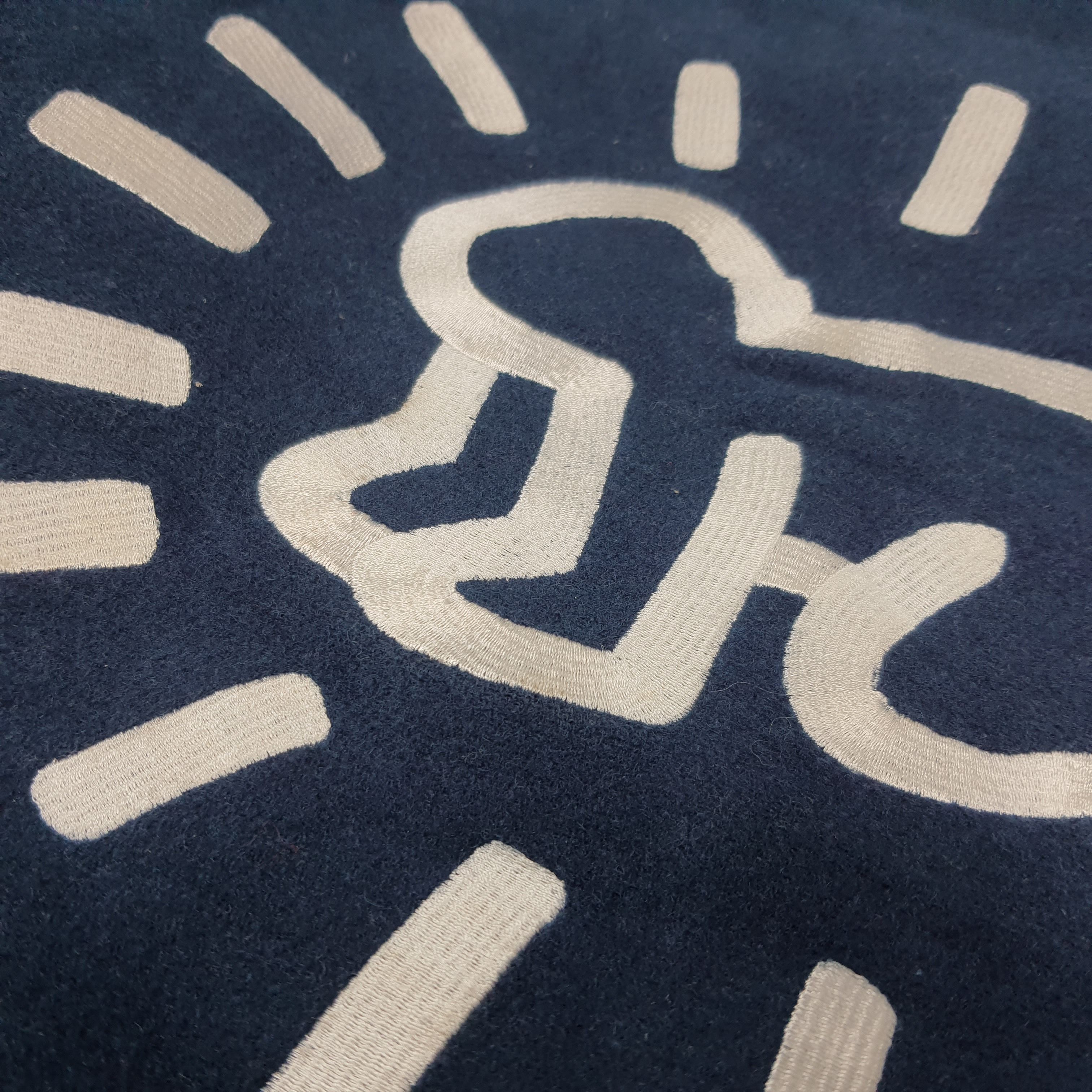 Columbia Columbia x Keith Haring x Kinetics Wool Varsity Jacket Size US M / EU 48-50 / 2 - 2 Thumbnail