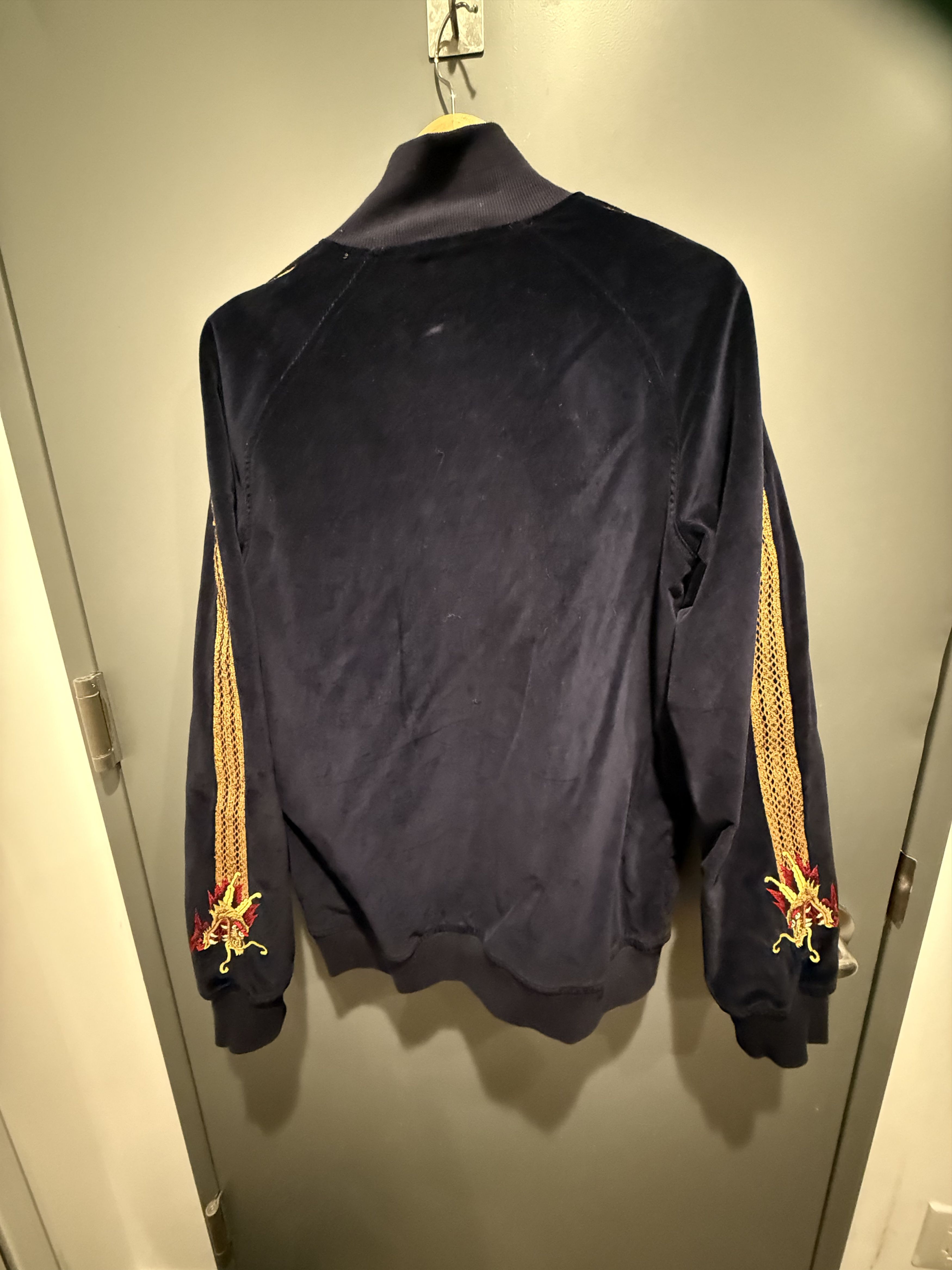 Maharishi Velvet Jacket with dragon Embroidery