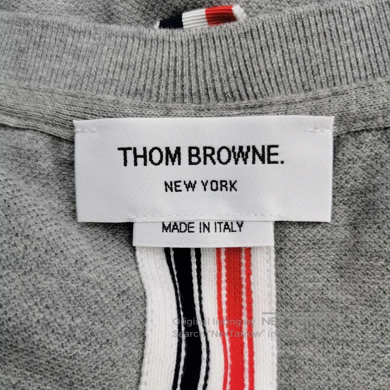 Thom Browne Thom Browne XL Cotton Solid Crew Neck T. Size US M / EU 48-50 / 2 - 5 Thumbnail