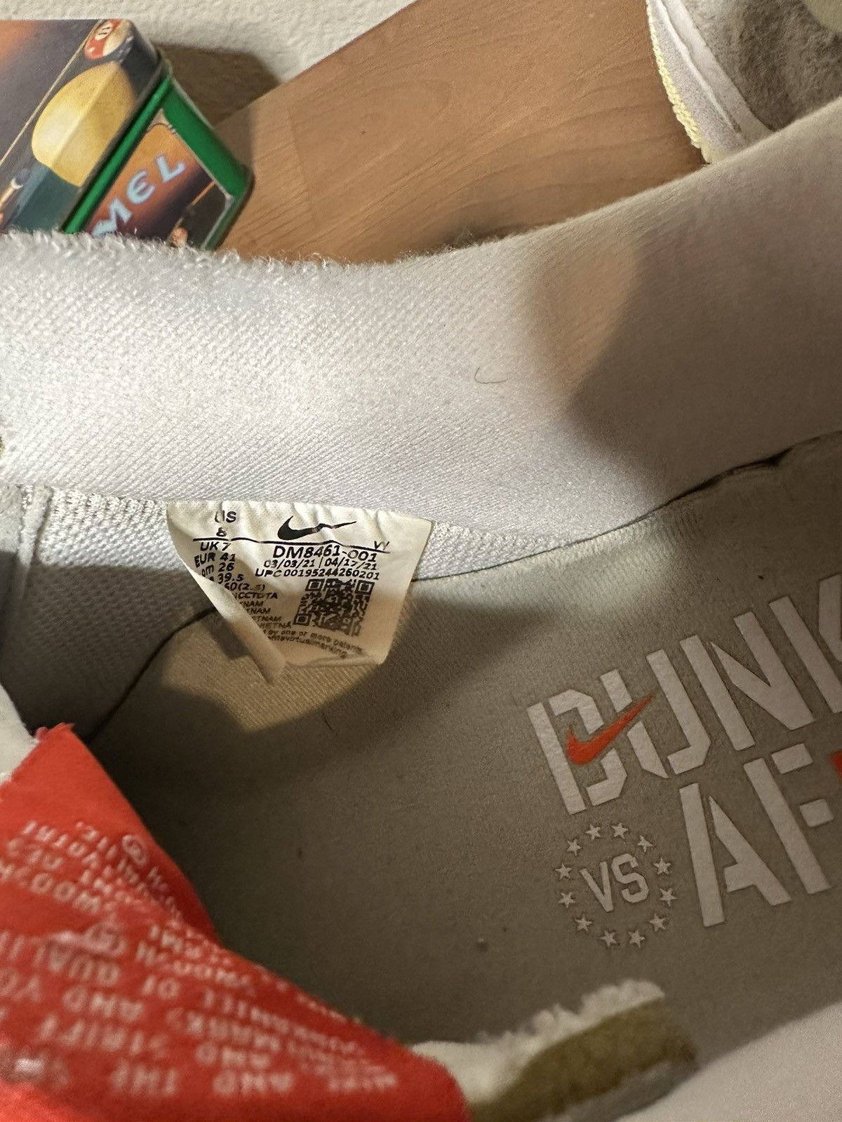 Nike × Undefeated Nike Air Force 1 x Undefeated 5 On It Dunk vs. AF1 Size US 8 / EU 41 - 9 Thumbnail