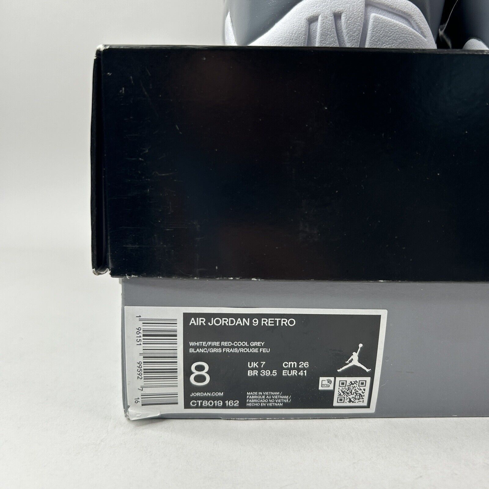 Nike Nike Air Jordan 9 Retro "Fire Red/Cool Grey” 2024 Size US 8 / EU 41 - 5 Thumbnail