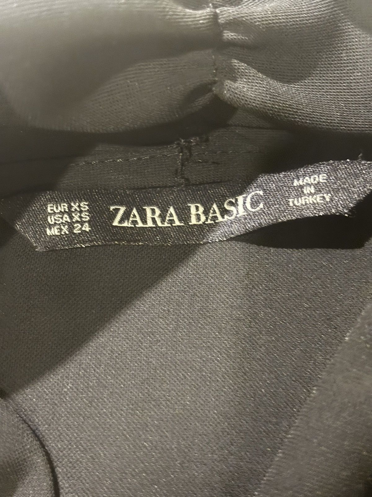 Zara Zara black blouse1943 Size XS / US 0-2 / IT 36-38 - 4 Thumbnail