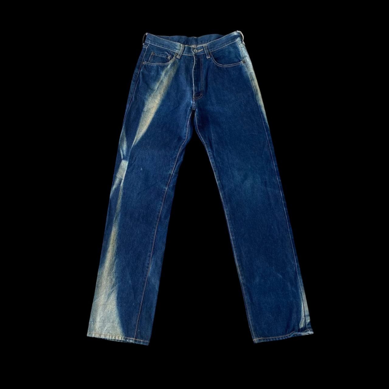 Warehouse Vintage 90s Unique Clothing Warehouse Denim Sun Faded Size US 29 - 2 Thumbnail