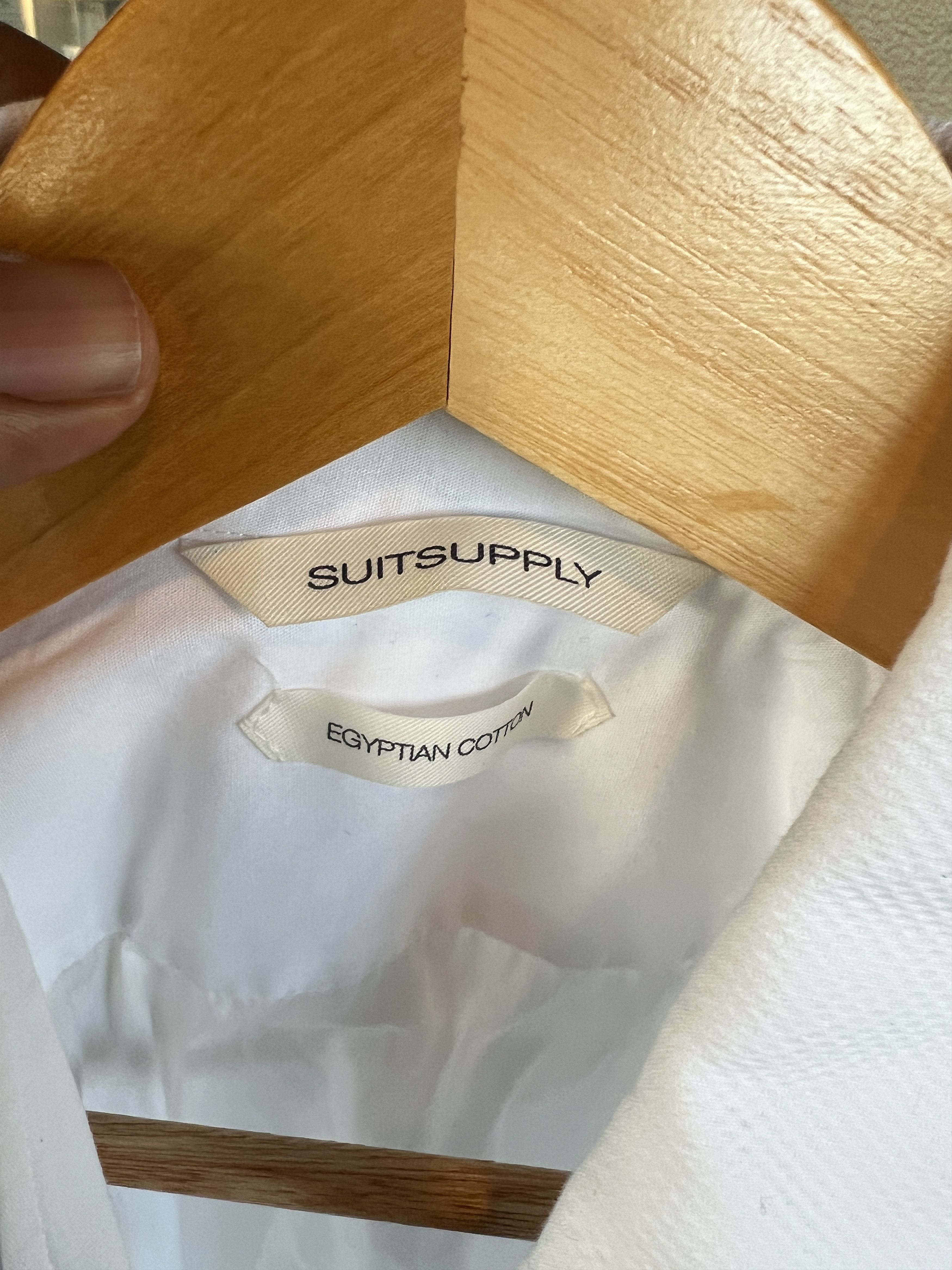 Suitsupply Suitsupply Egyptian Cotton Tuxedo Shirt Black Tie Elegance Size US S / EU 44-46 / 1 - 3 Thumbnail