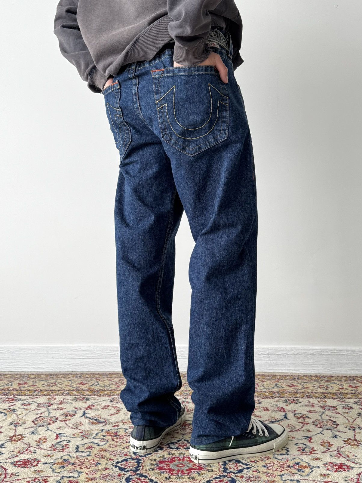 True Religion × Vintage Vintage Y2K True Religion ‘Bobby’ USA Jeans Pants Size US 36 / EU 52 - 1 Thumbnail