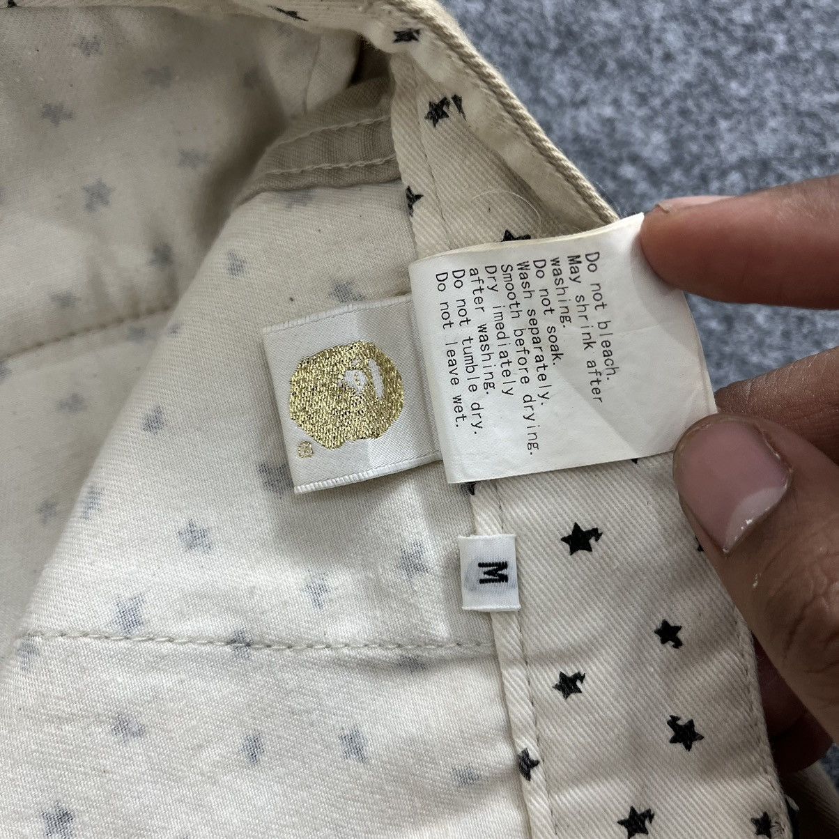 Bape A Bathing Ape Bape 3/4 Khaki Short Pants Size US 28 / EU 44 - 9 Thumbnail