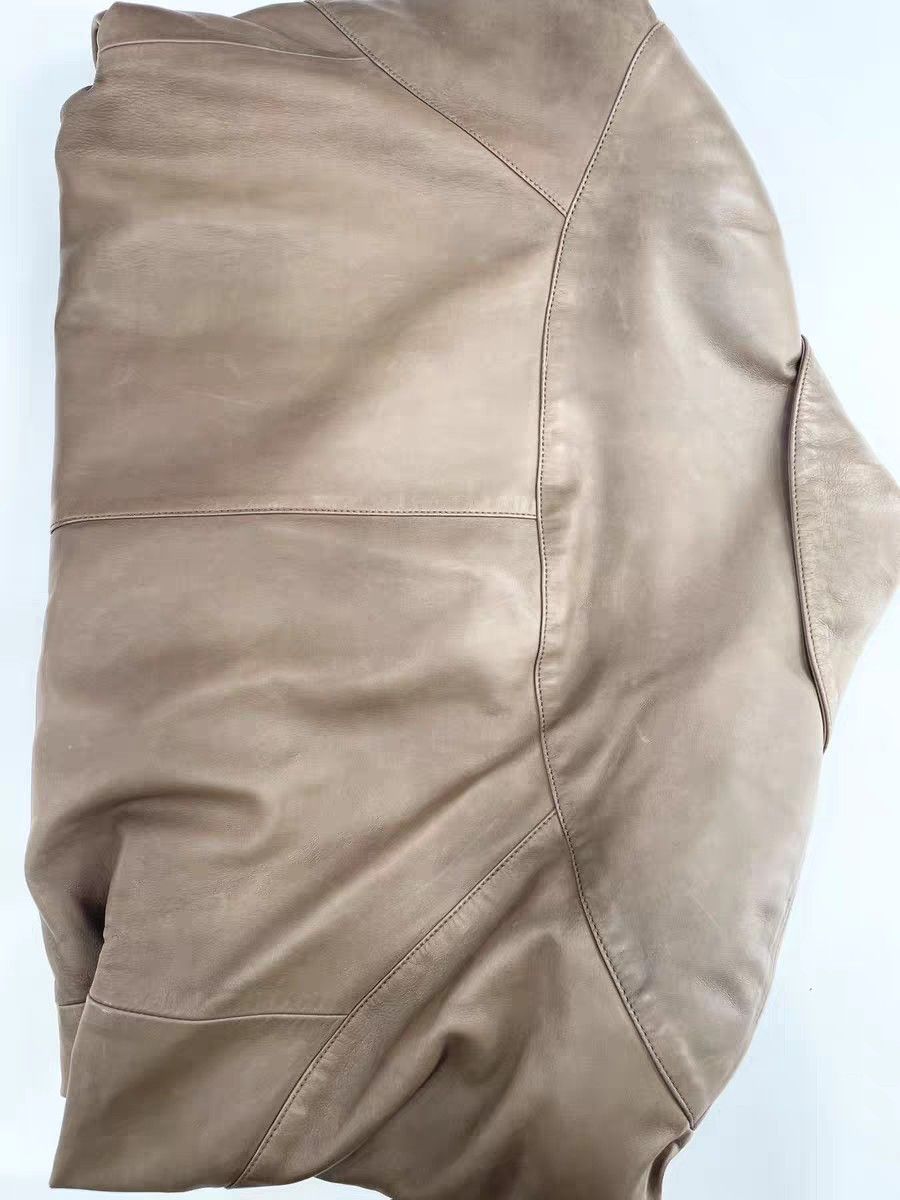Yves Saint Laurent YSL Vintage Brown Lambskin Leather Jacket. Size S / US 4 / IT 40 - 5 Thumbnail
