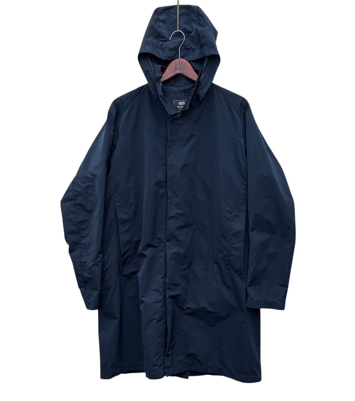Beams Japan Beam’s Hearts Windbreaker Hoodie Long Jacket Size US M / EU 48-50 / 2 - 2 Thumbnail