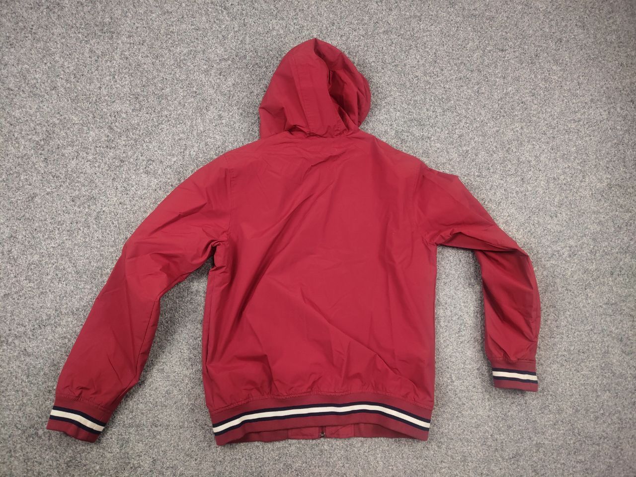 Fred Perry Vintage Fred Perry Membrane jacket hoodie red Logo Y2K Style Size US M / EU 48-50 / 2 - 7 Thumbnail