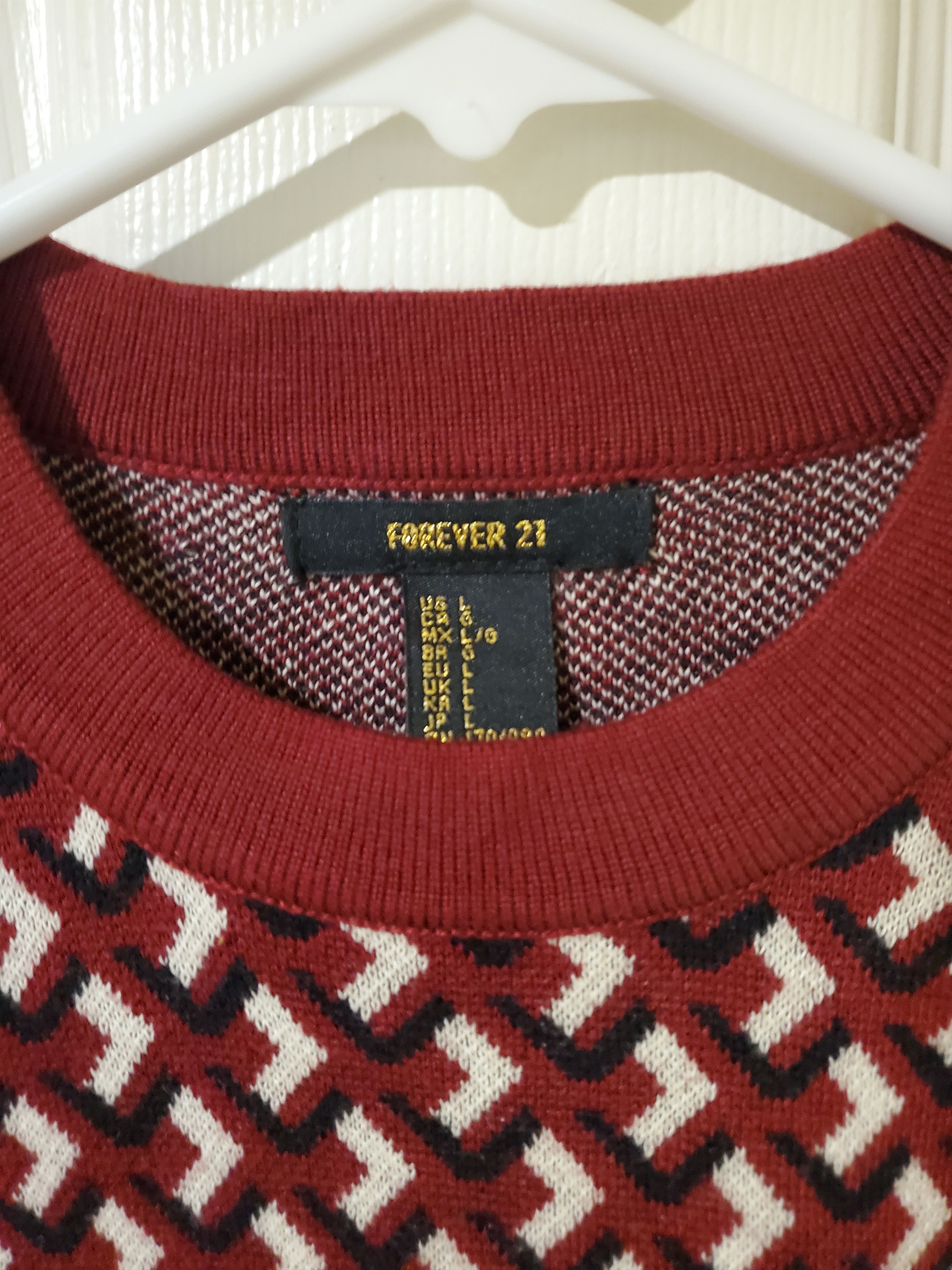 Forever 21 Women's size L sleeveless sweater vest Size L / US 10 / IT 46 - 3 Thumbnail
