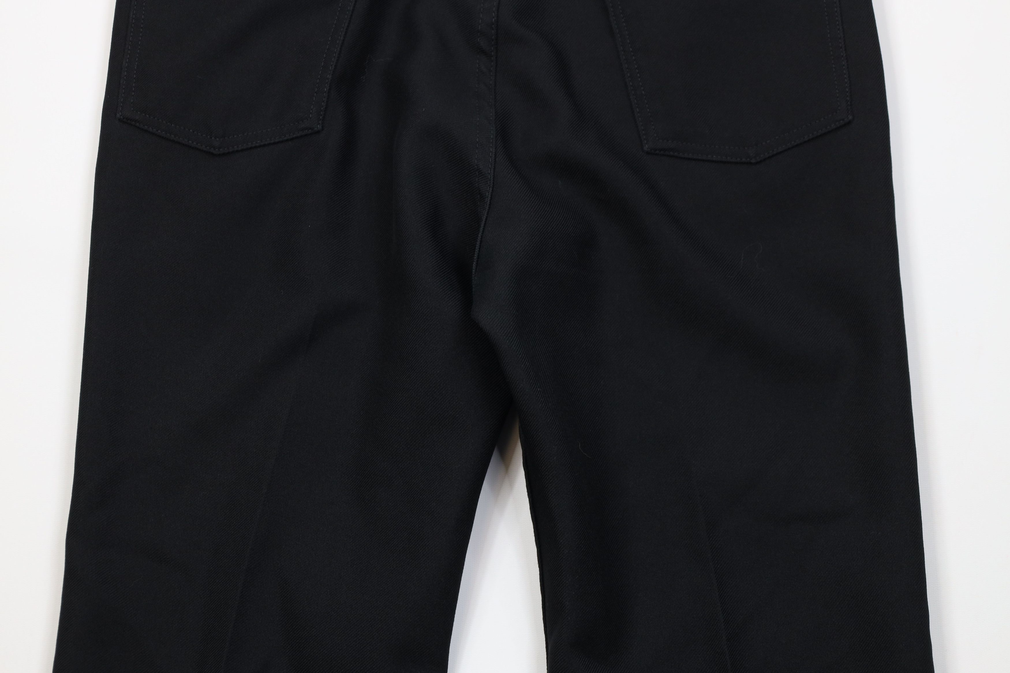 Wrangler Vintage 90s Wrangler Knit Flared Wide Leg Chino Pants Black Size US 38 / EU 54 - 11 Thumbnail