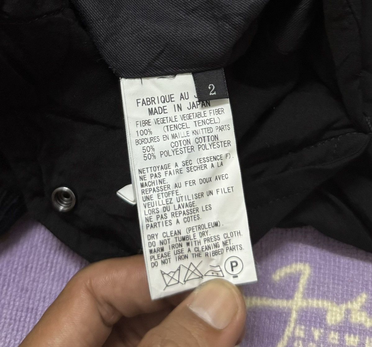 Y's × Yohji Yamamoto Y'S Yohji Yamamoto Made in Japan Unisex Light Jacket Size M / US 6-8 / IT 42-44 - 9 Thumbnail