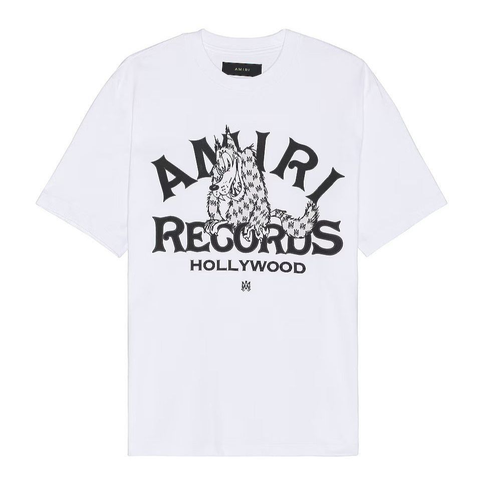 Amiri Records Wolf Tee White Size US XXL / EU 58 / 5 - 1 Preview