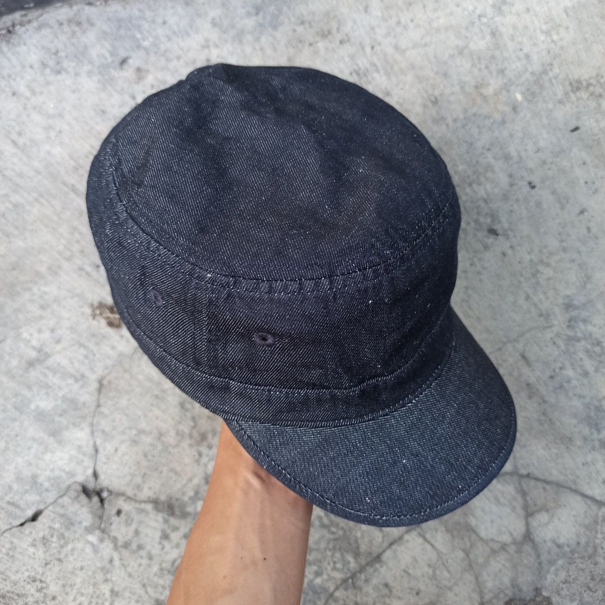 Japanese Brand × Uniqlo Black chrome sailor patrol hat Size ONE SIZE - 9 Thumbnail