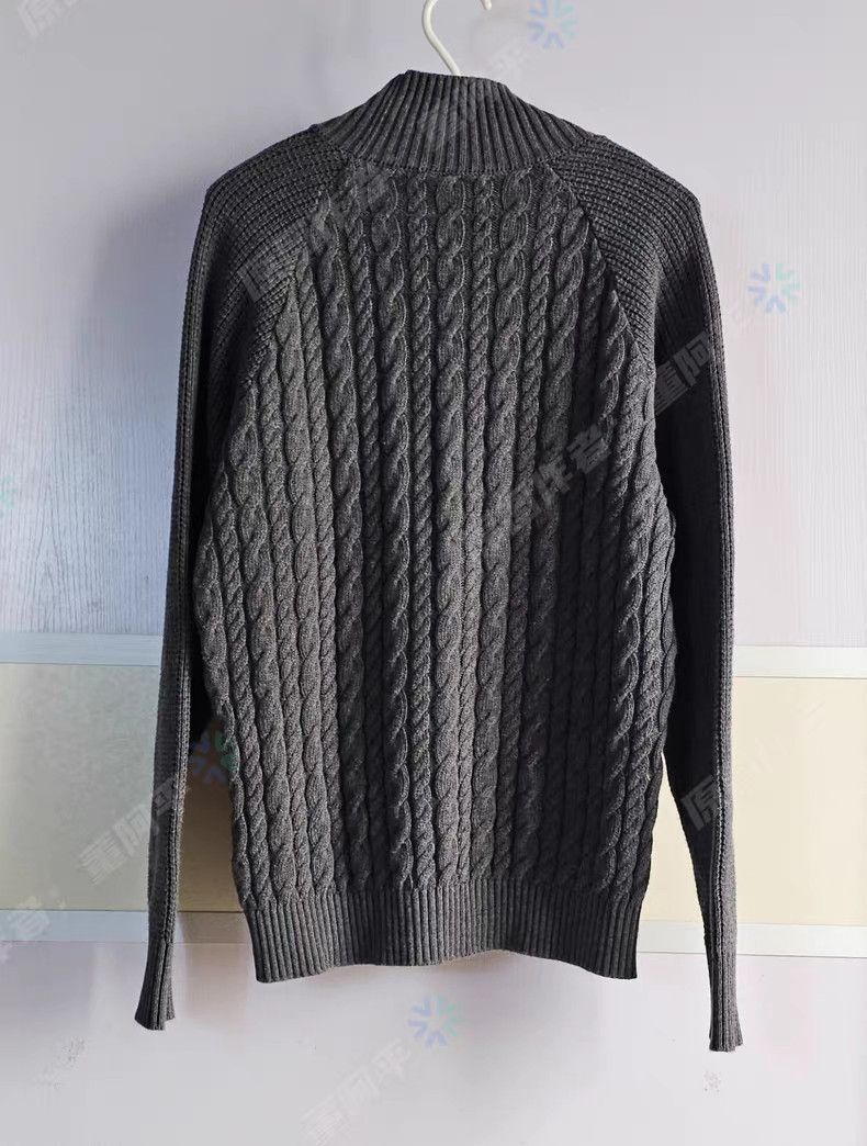Undercover UNDERCOVER Gray Turtleneck Cable Knit Sweater Size US S / EU 44-46 / 1 - 4 Thumbnail